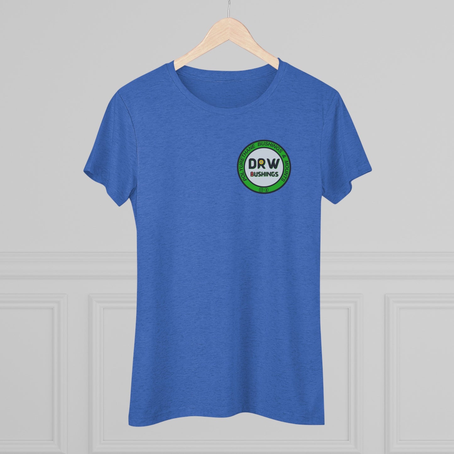DRW Logo. Women's Triblend Tee