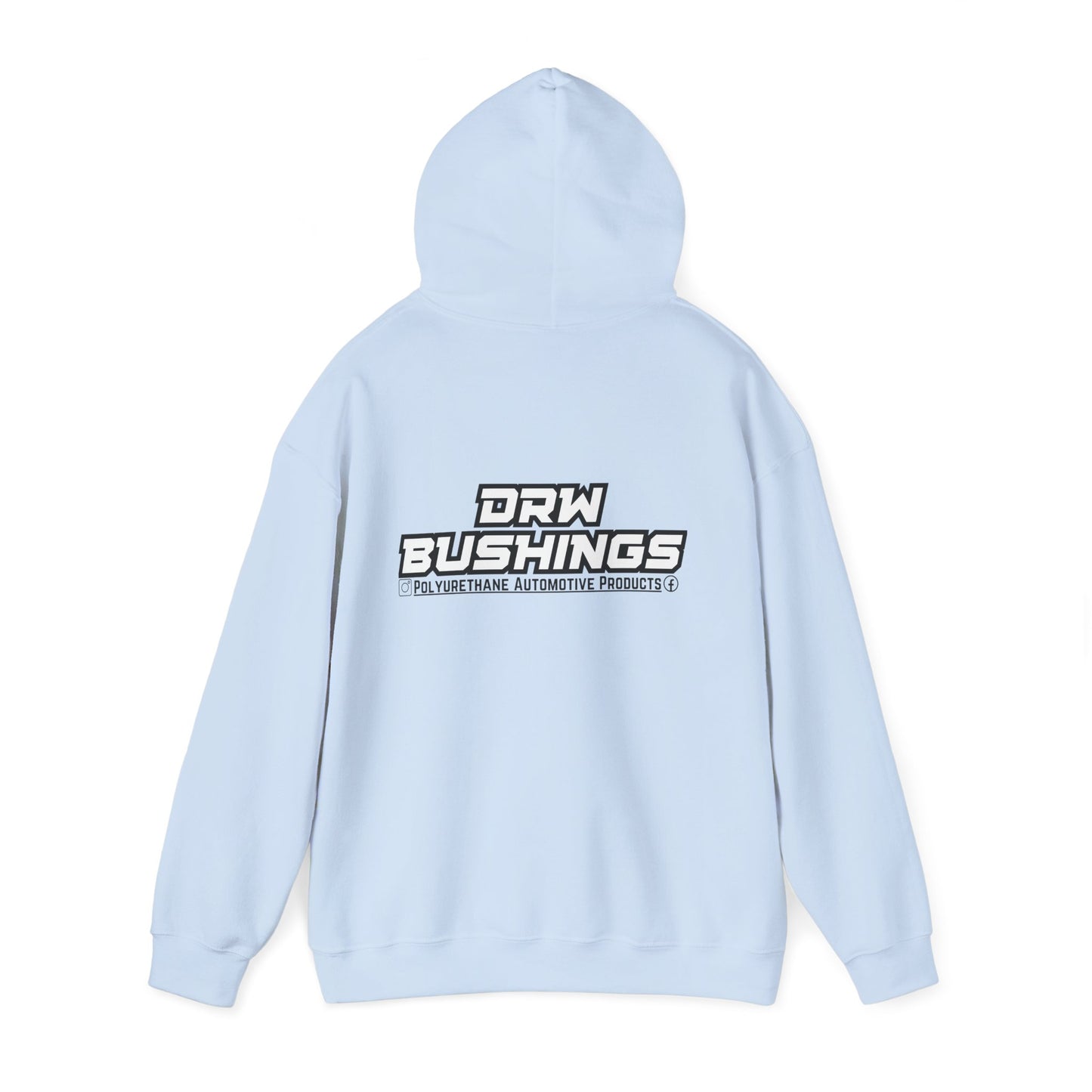 DRW. Front & Back Print. Unisex Heavy Blend Hoodie