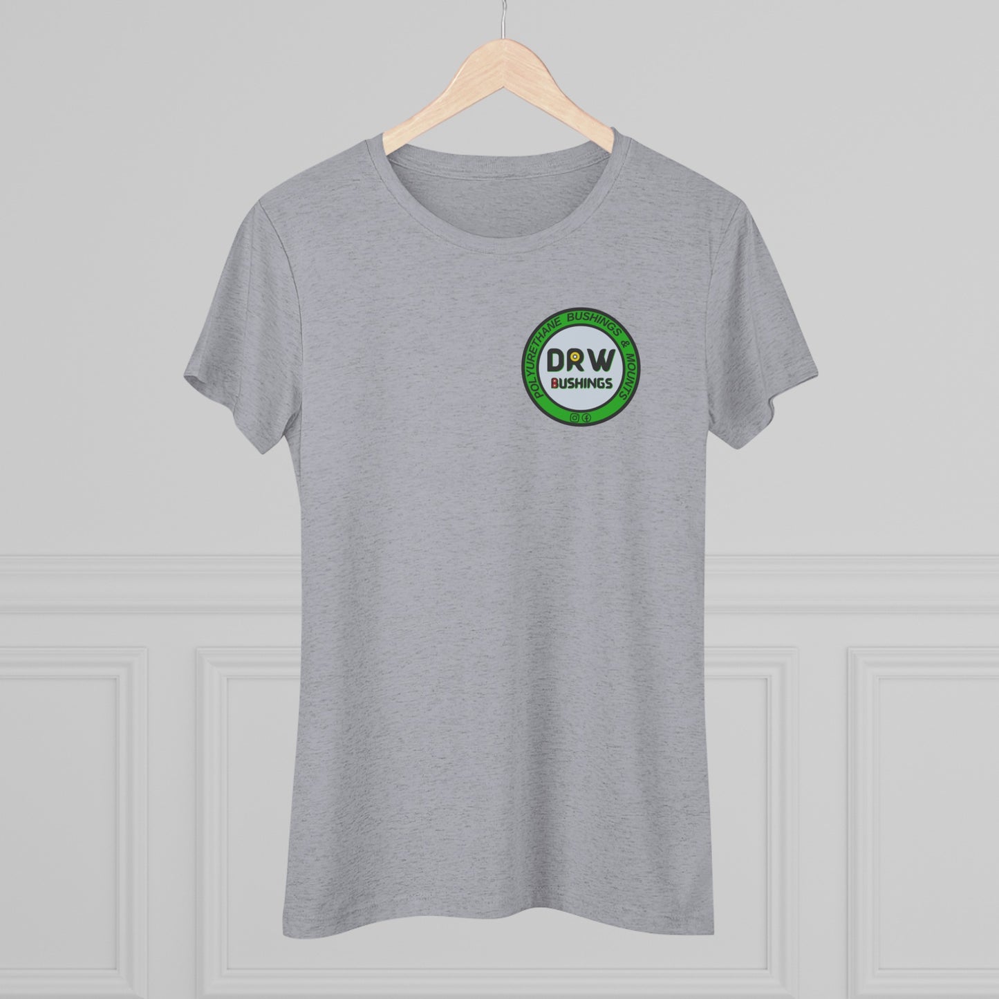 DRW Logo. Women's Triblend Tee