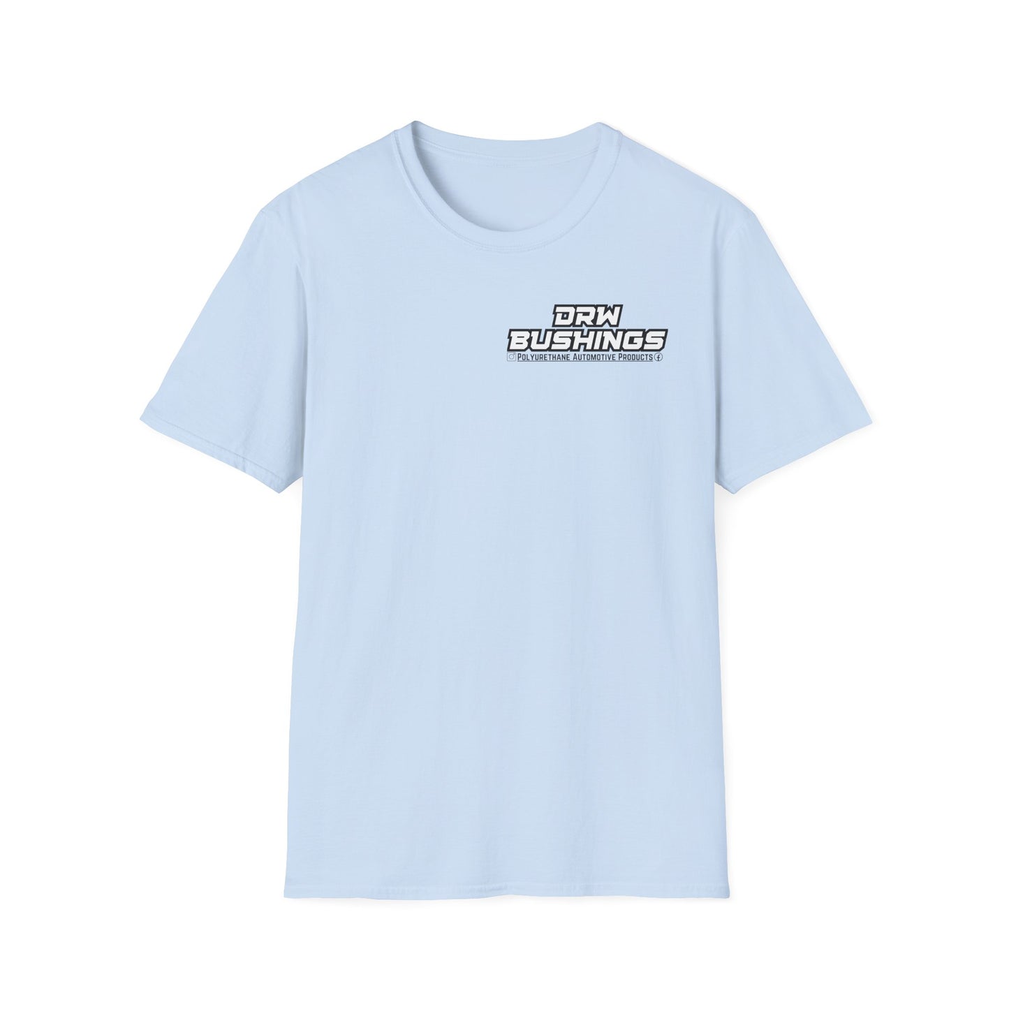 DRW Chest Print. Unisex Softstyle T-Shirt