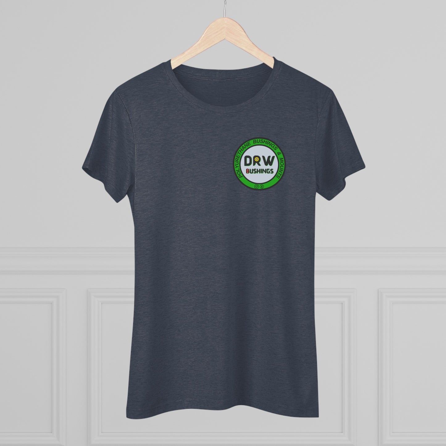 DRW Logo. Women's Triblend Tee
