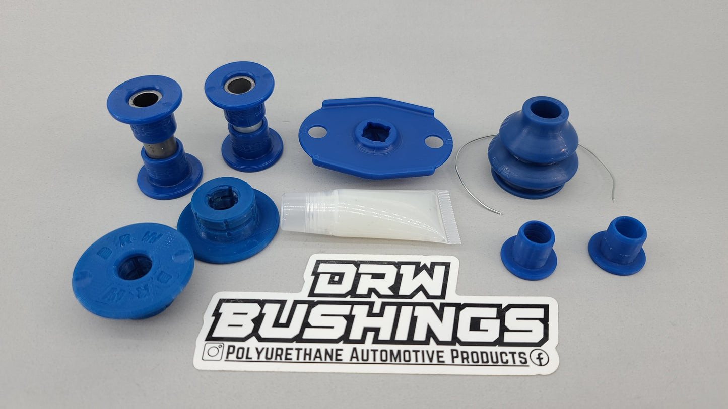 Subaru, EA82, 5 speed, Single-Range 4WD/2WD Shift Linkage Bushing Set. 5% OFF