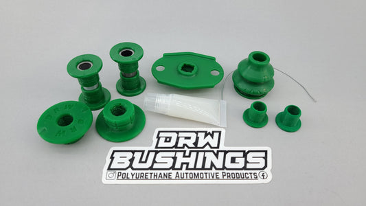 Subaru, EA82, 5 speed, Single-Range 4WD/2WD Shift Linkage Bushing Set. 5% OFF