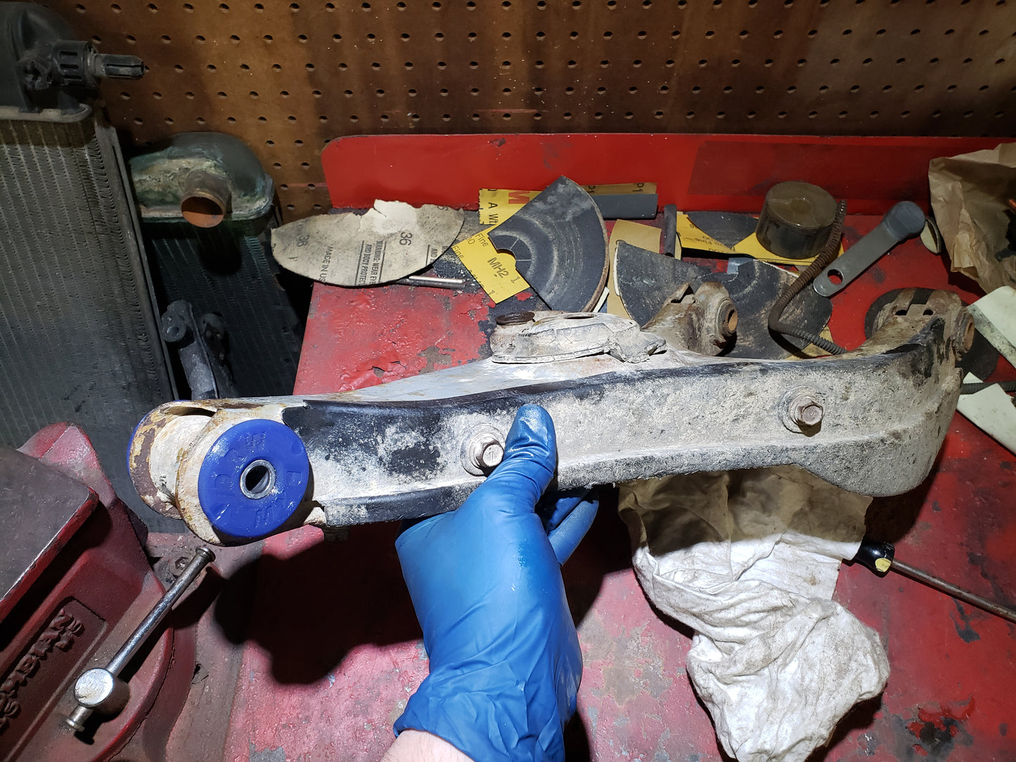 84'-94' Justy Rear Lower Control Arm, Inner Bushings
