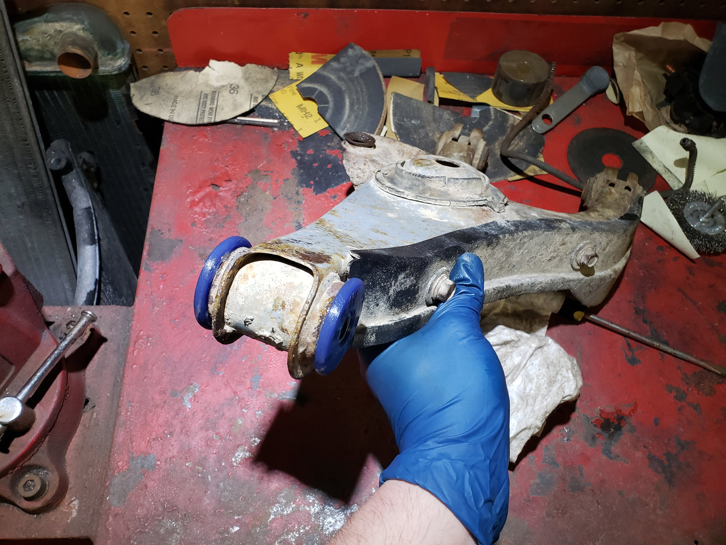 84'-94' Justy Rear Lower Control Arm, Inner Bushings