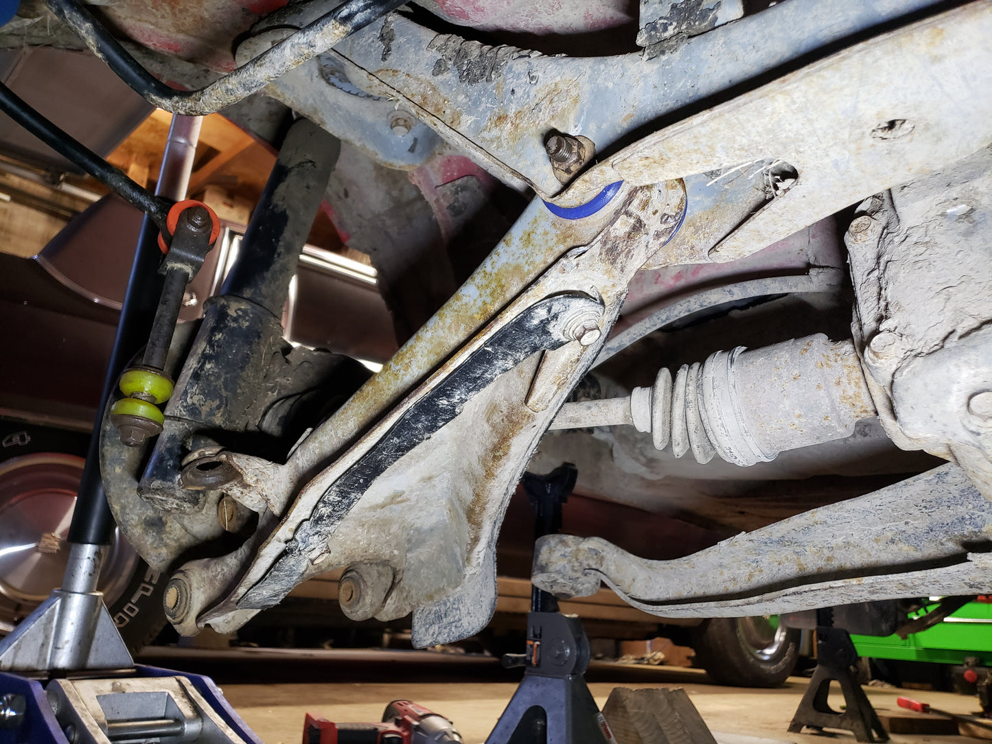 84'-94' Justy Rear Lower Control Arm, Inner Bushings