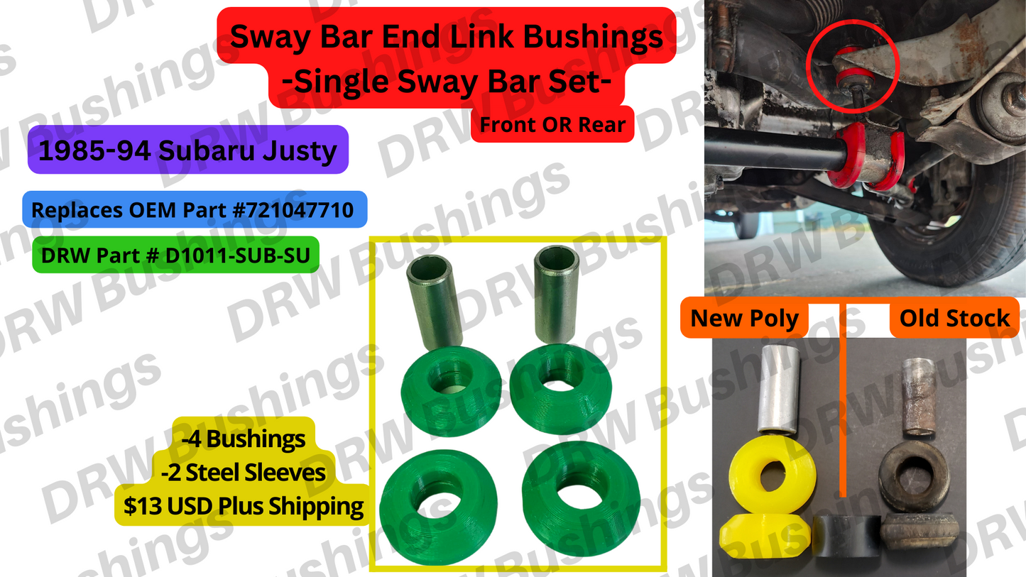 FULL Kit. 84'-88" Justy, 4WD, w/Manual Transmission. 15% OFF