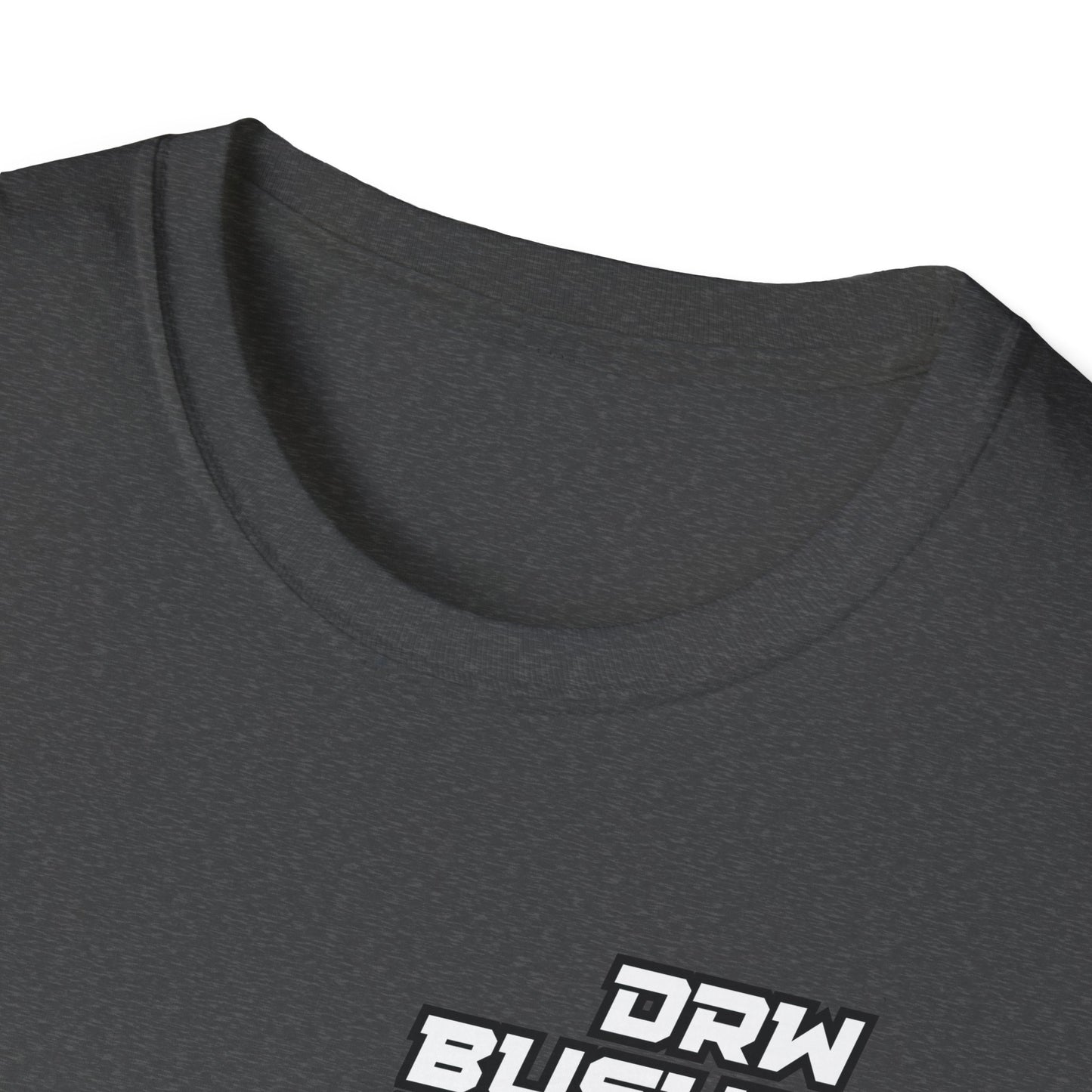 DRW Chest Print. Unisex Softstyle T-Shirt