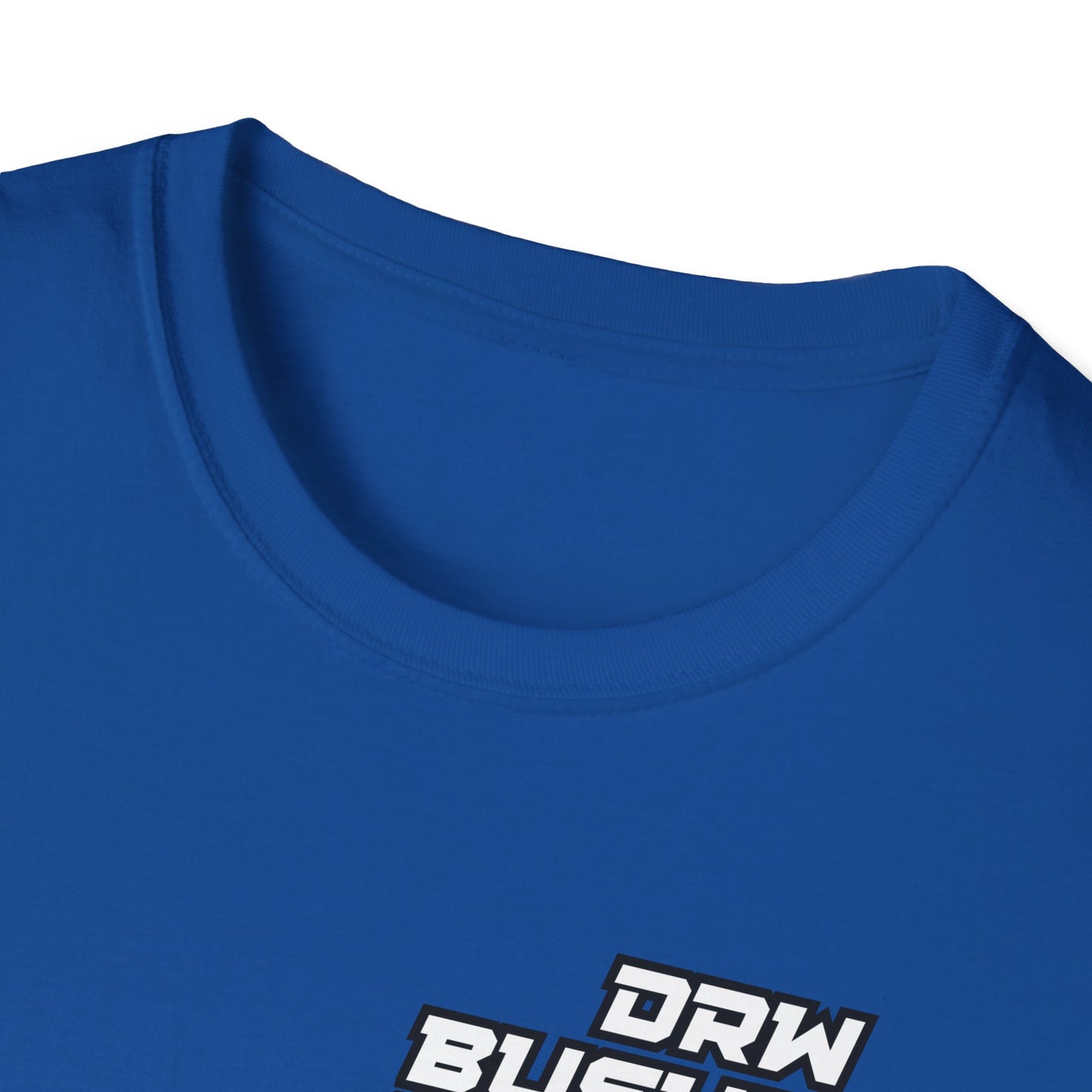DRW Chest Print. Unisex Softstyle T-Shirt