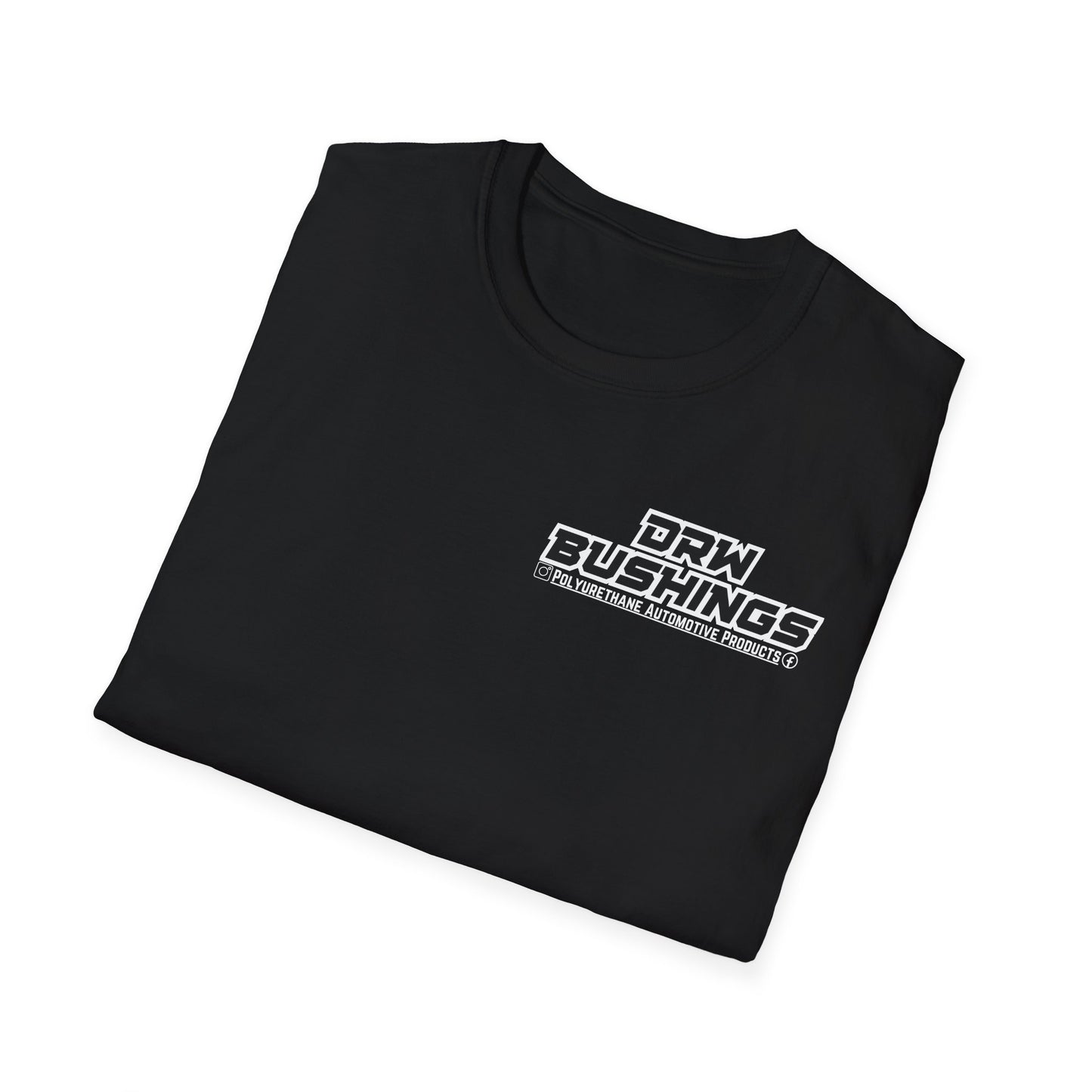 DRW Chest Print. Unisex Softstyle T-Shirt