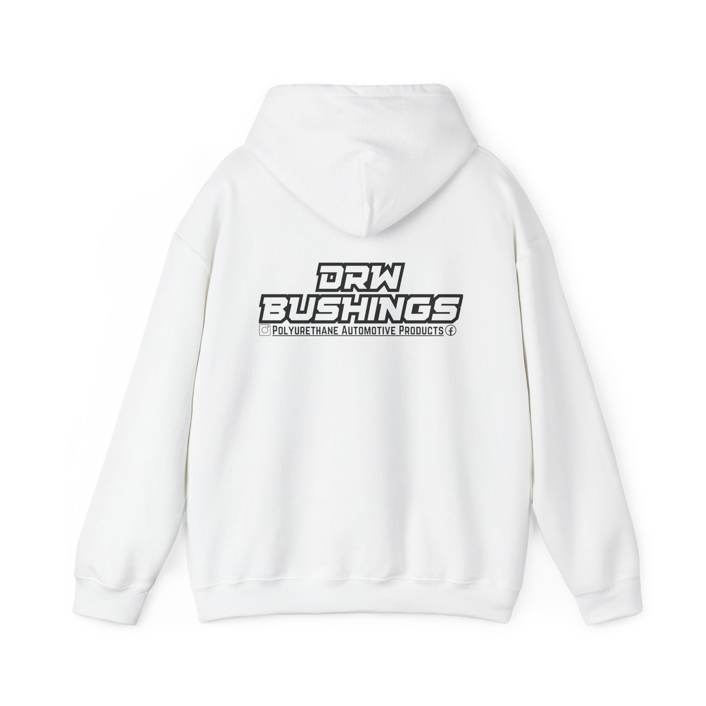 DRW. Front & Back Print.  Unisex Heavy Blend Hoodie