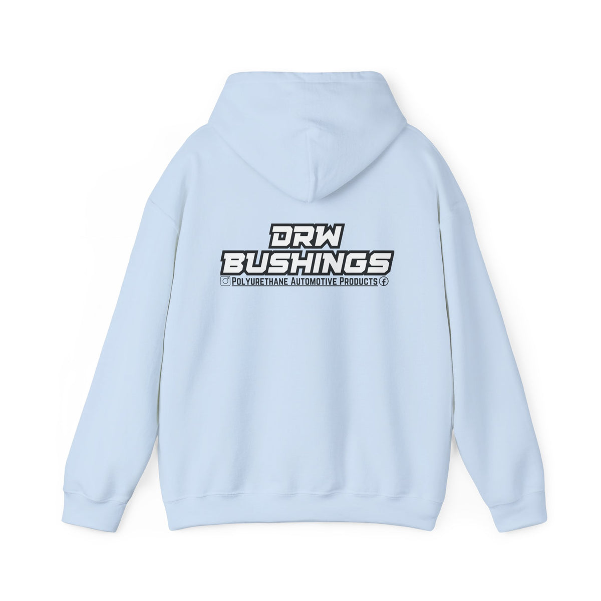 DRW. Front & Back Print.  Unisex Heavy Blend Hoodie