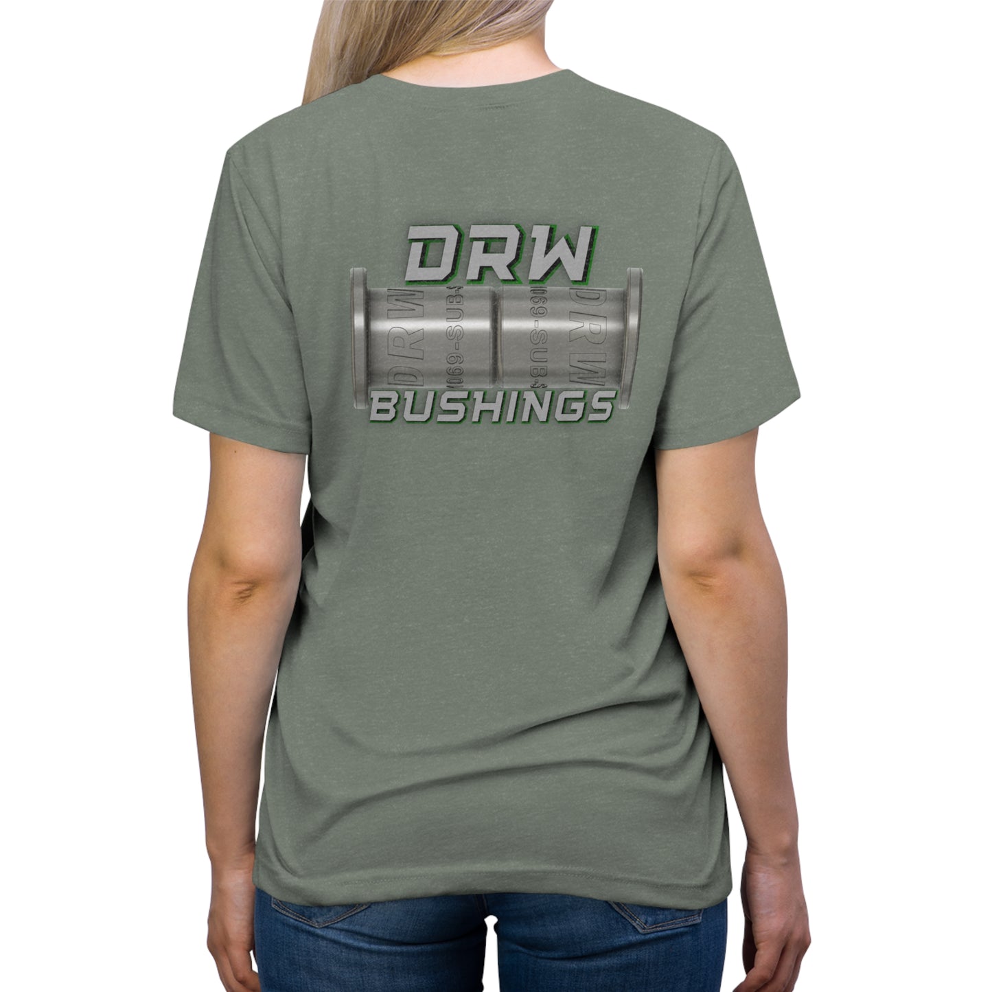 DRW Silver. Unisex Triblend Tee