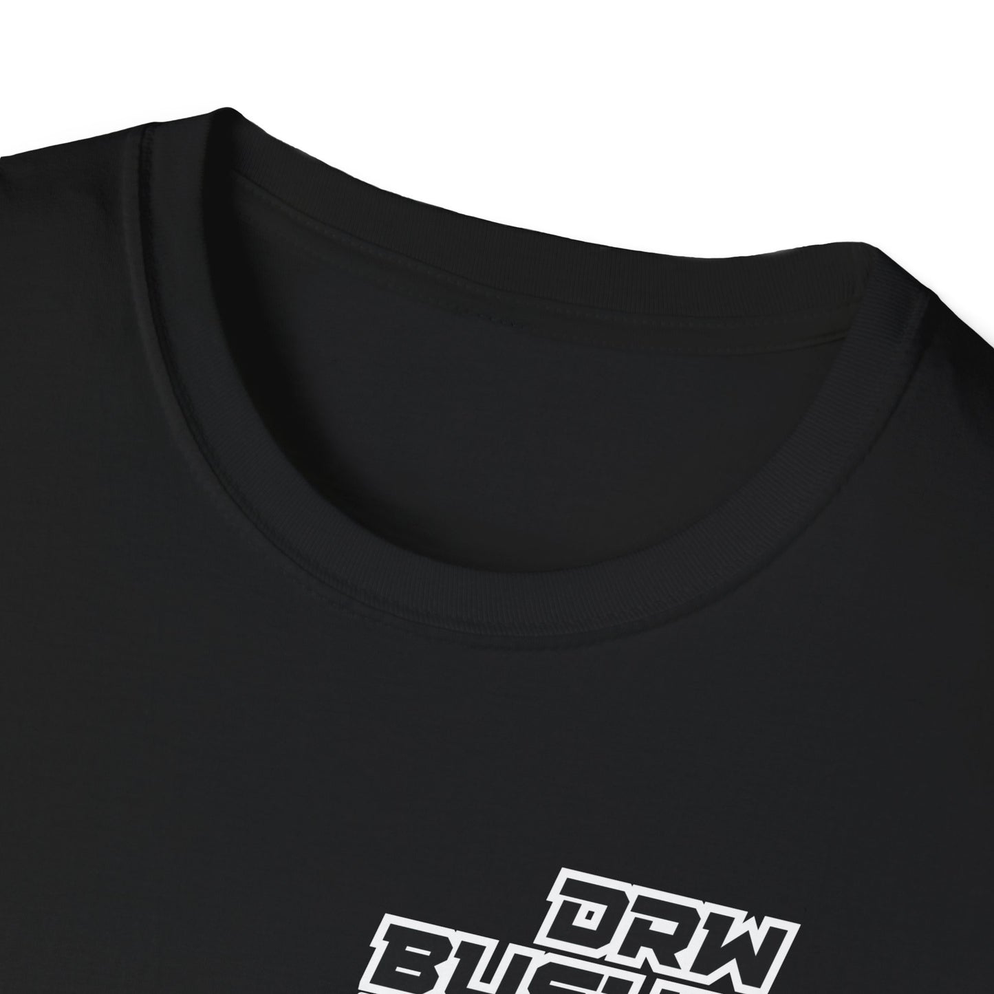DRW Chest Print. Unisex Softstyle T-Shirt