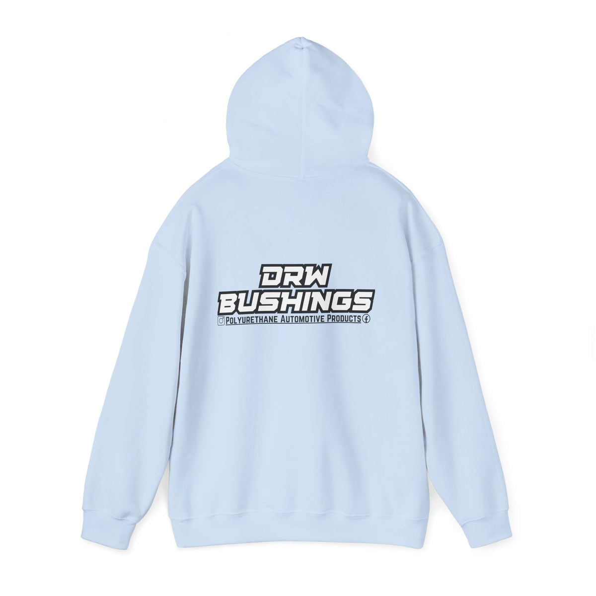 DRW. Front & Back Print.  Unisex Heavy Blend Hoodie