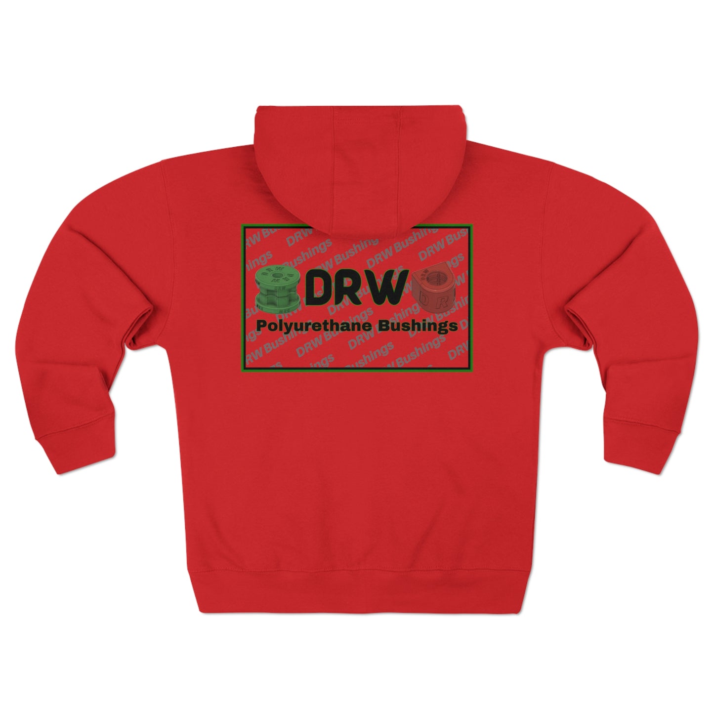 "DRW Polyurethane Bushings" Unisex Premium Full Zip Hoodie