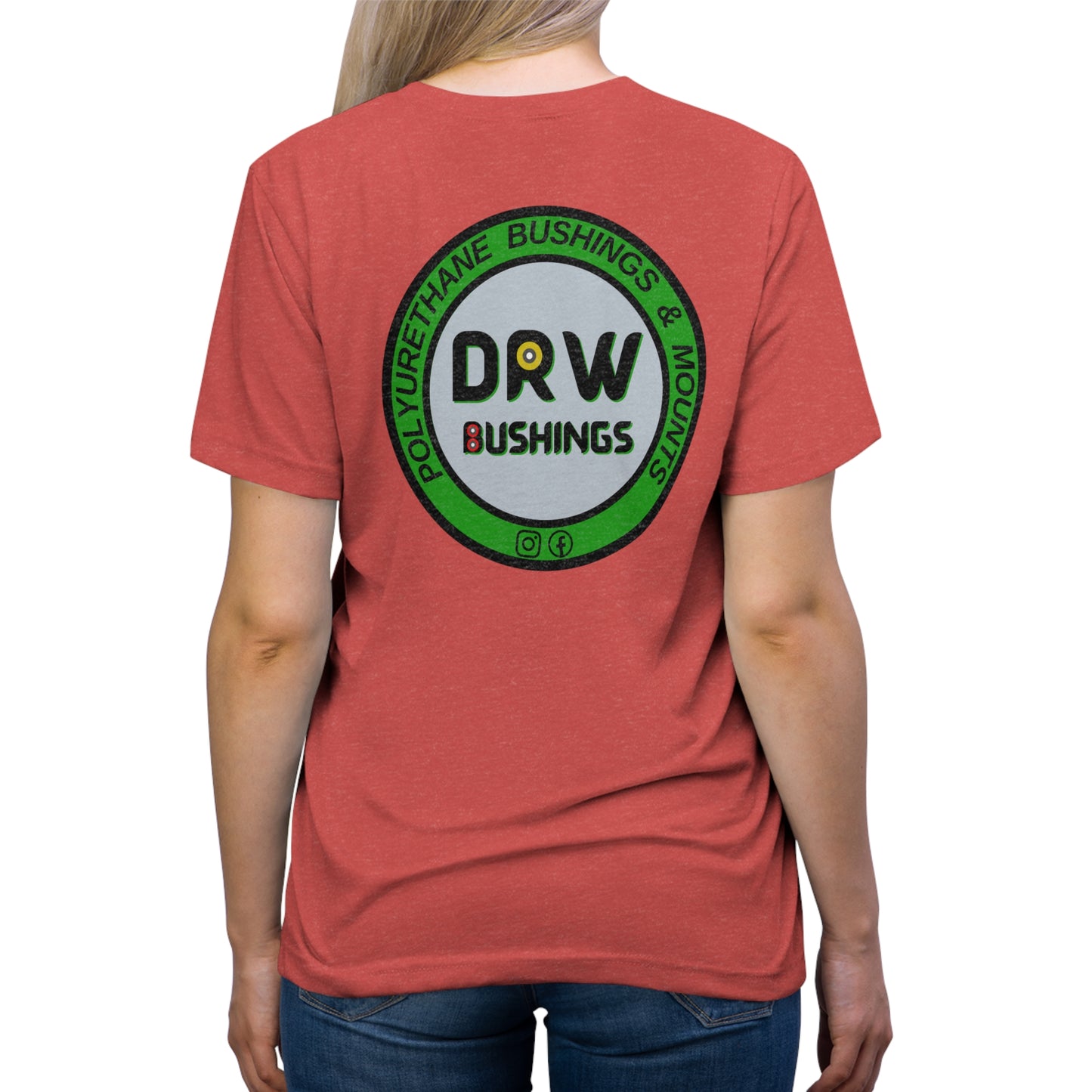 DRW Logo. Unisex Triblend Tee