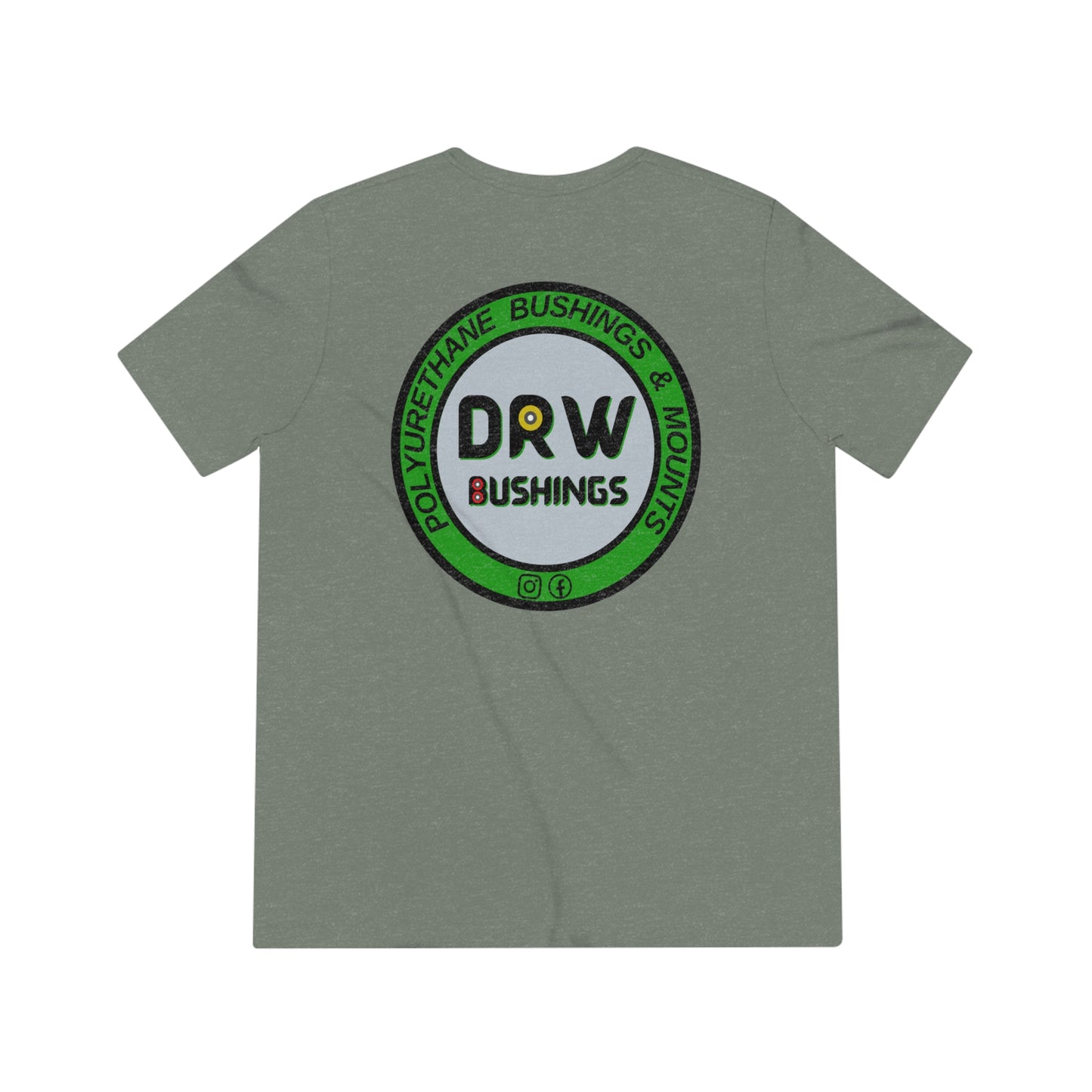 DRW Logo. Unisex Triblend Tee