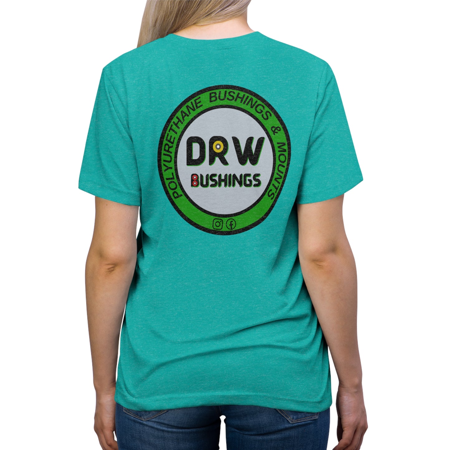 DRW Logo. Unisex Triblend Tee