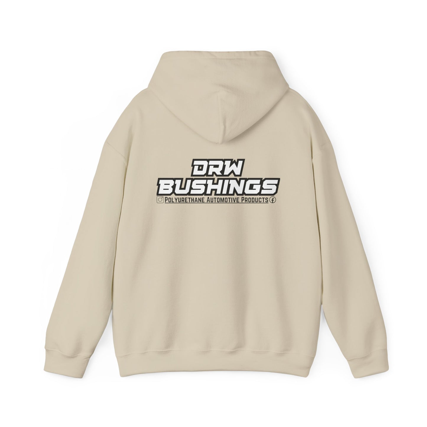 DRW. Front & Back Print.  Unisex Heavy Blend Hoodie