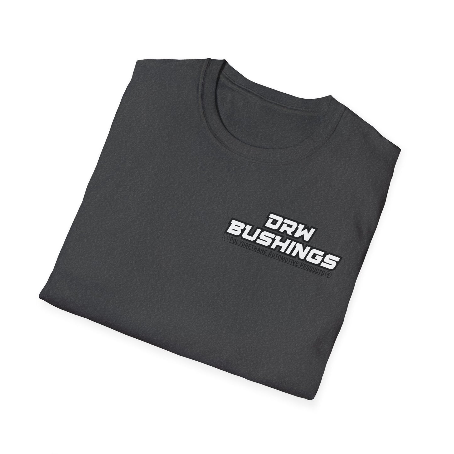 DRW Chest Print. Unisex Softstyle T-Shirt