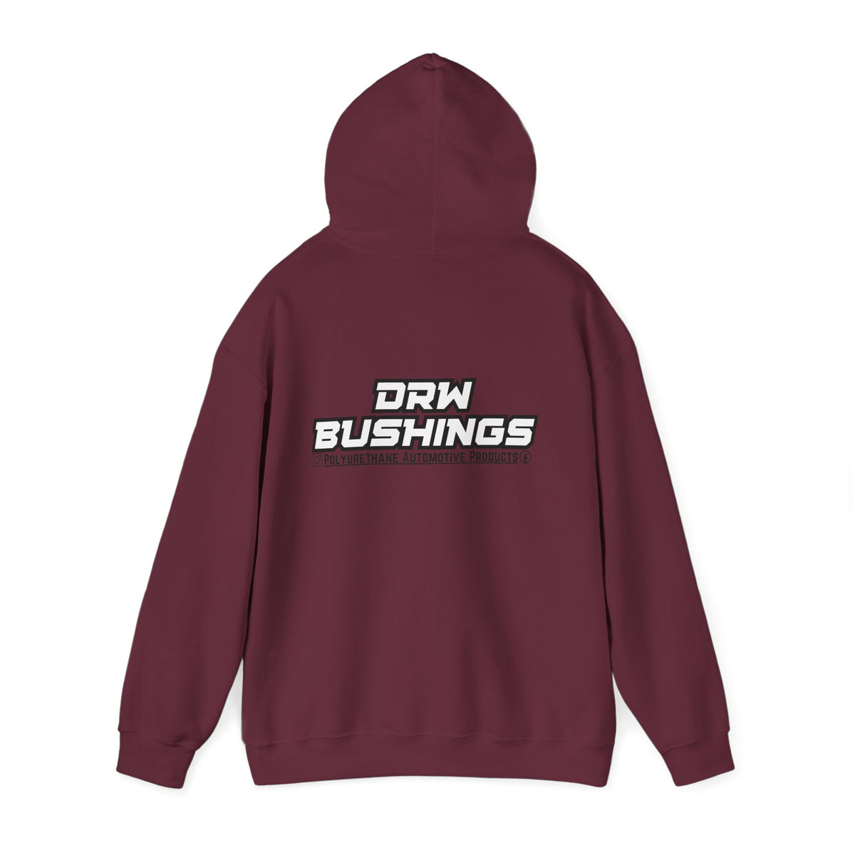 DRW. Front & Back Print.  Unisex Heavy Blend Hoodie