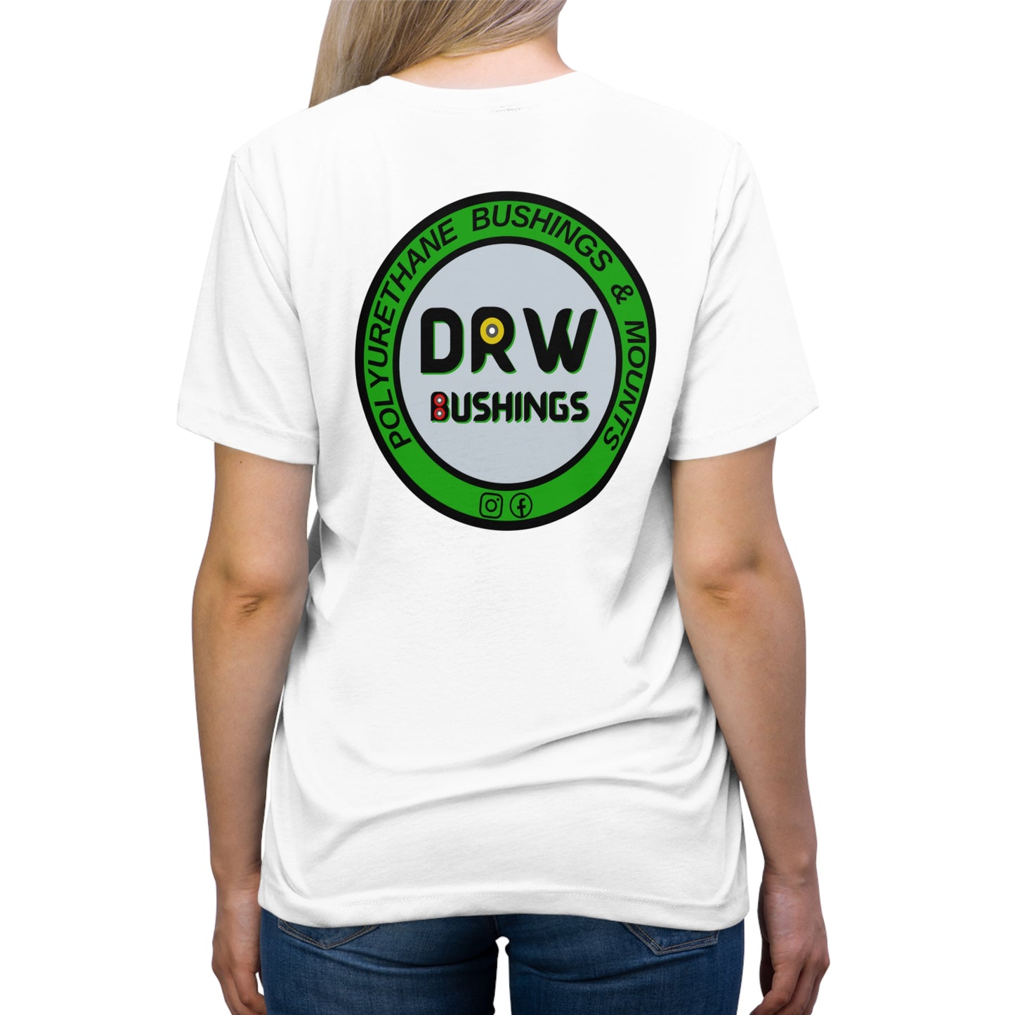 DRW Logo. Unisex Triblend Tee