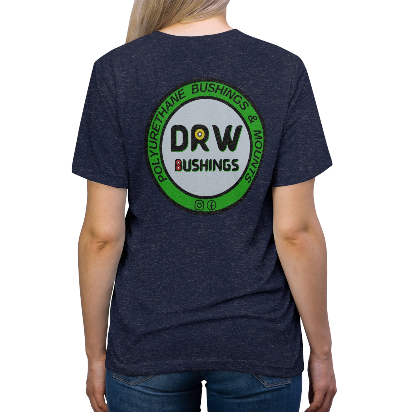 DRW Logo. Unisex Triblend Tee