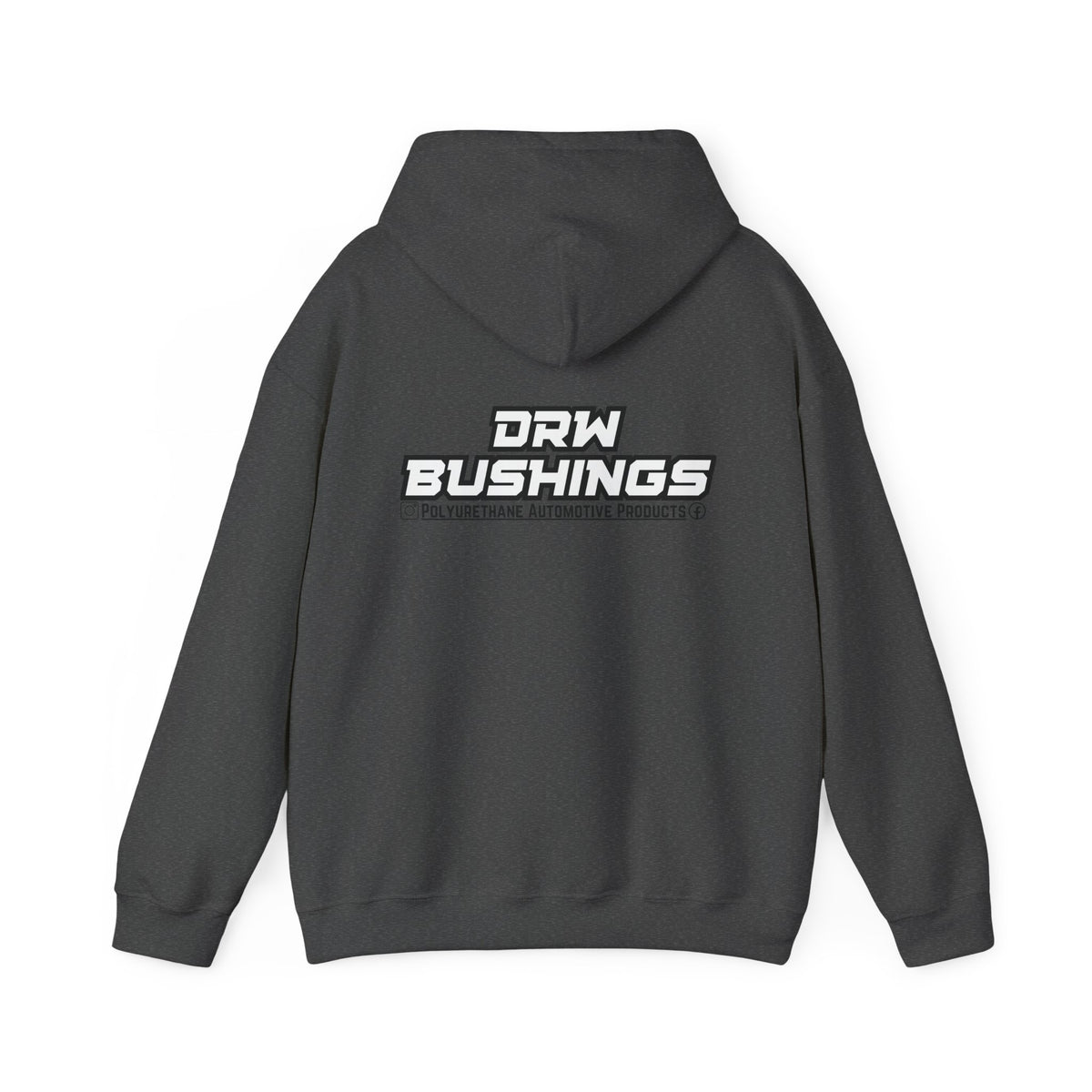 DRW. Front & Back Print.  Unisex Heavy Blend Hoodie