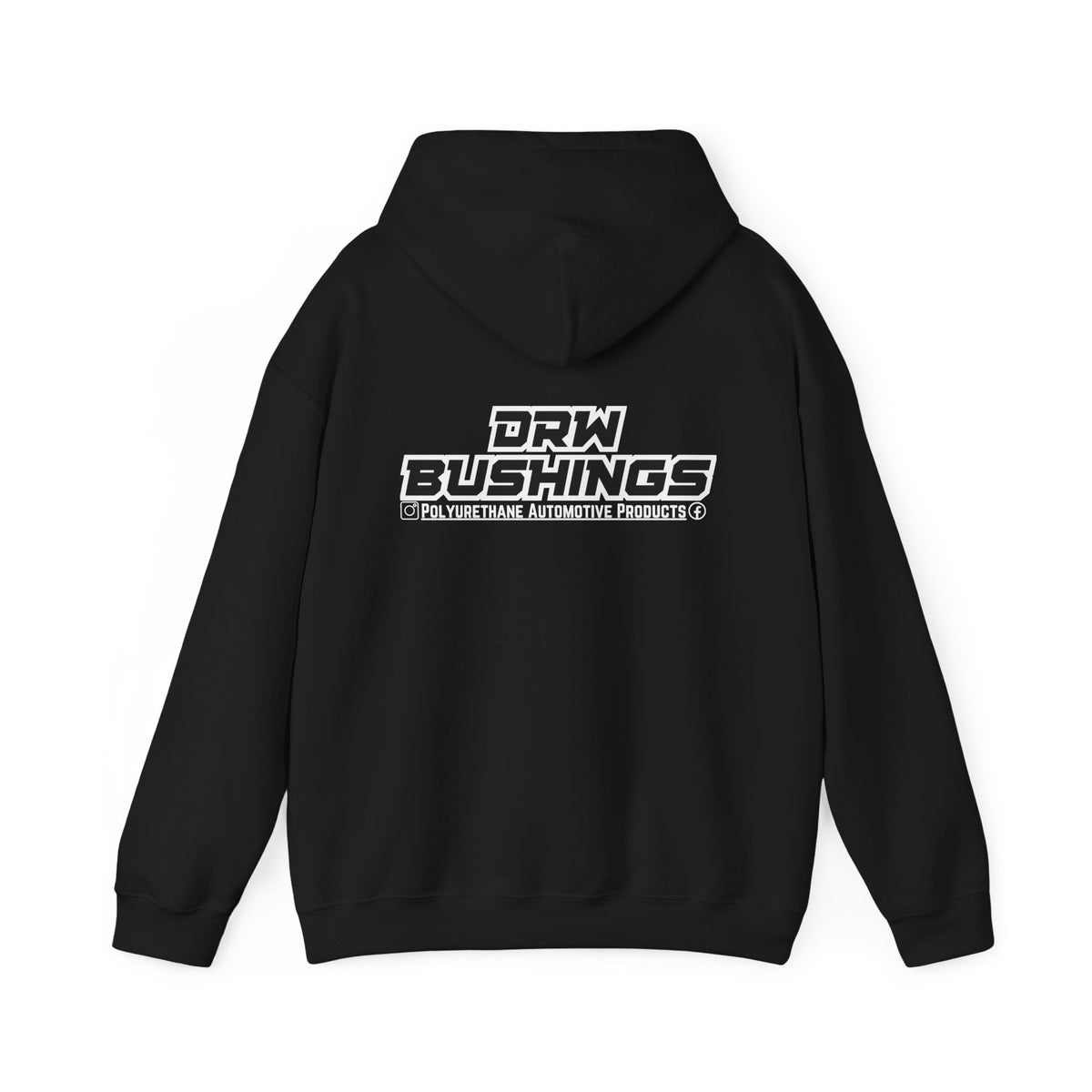 DRW. Front & Back Print.  Unisex Heavy Blend Hoodie