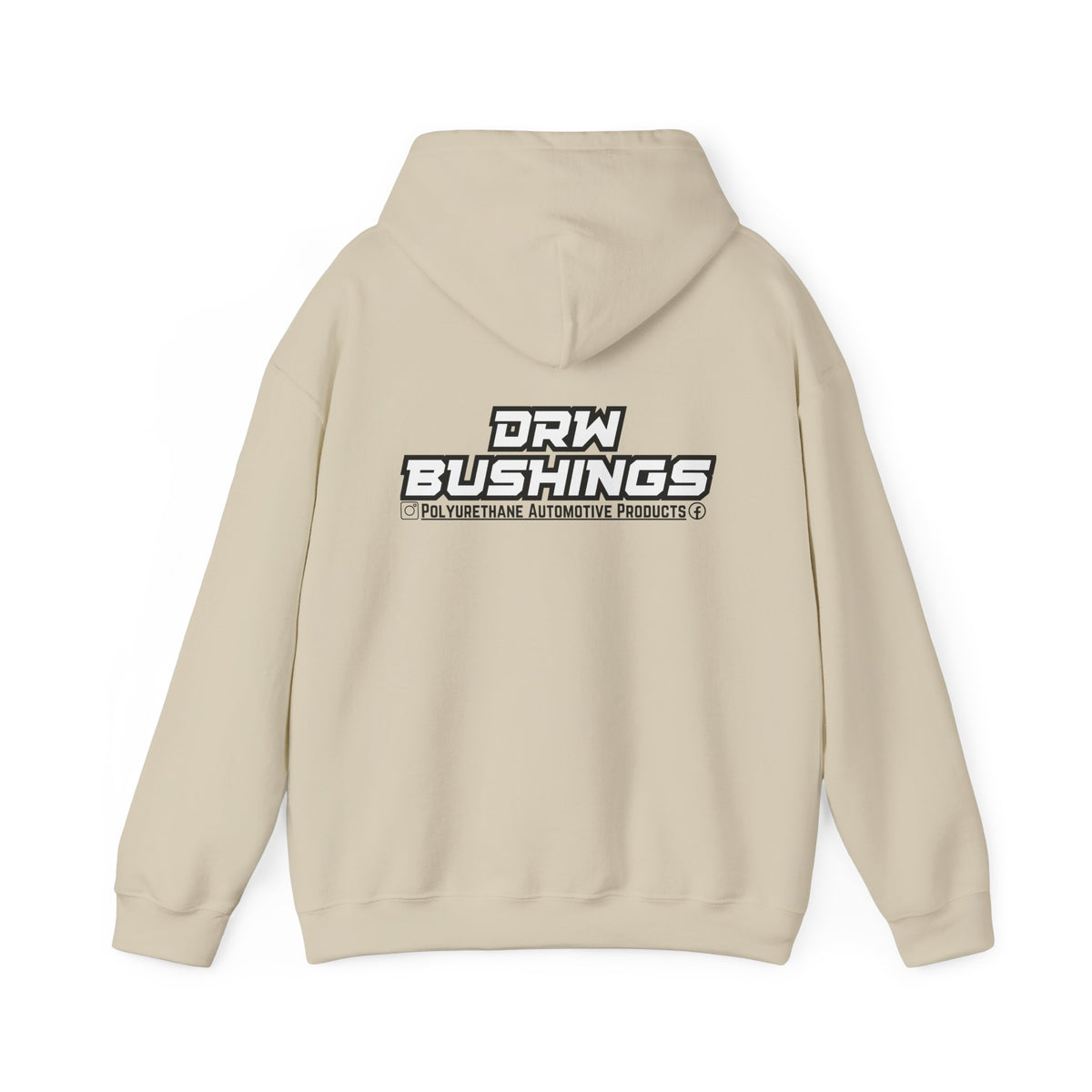 DRW. Front & Back Print.  Unisex Heavy Blend Hoodie
