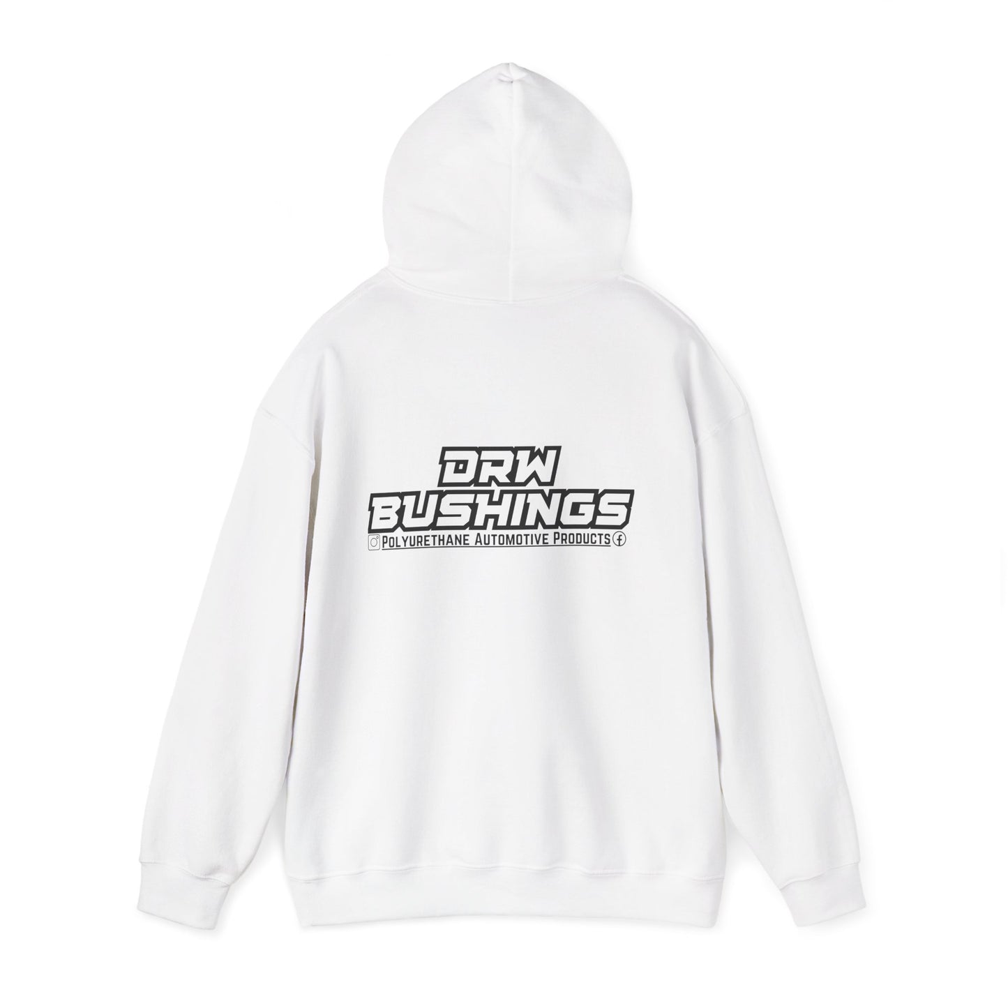 DRW. Front & Back Print.  Unisex Heavy Blend Hoodie