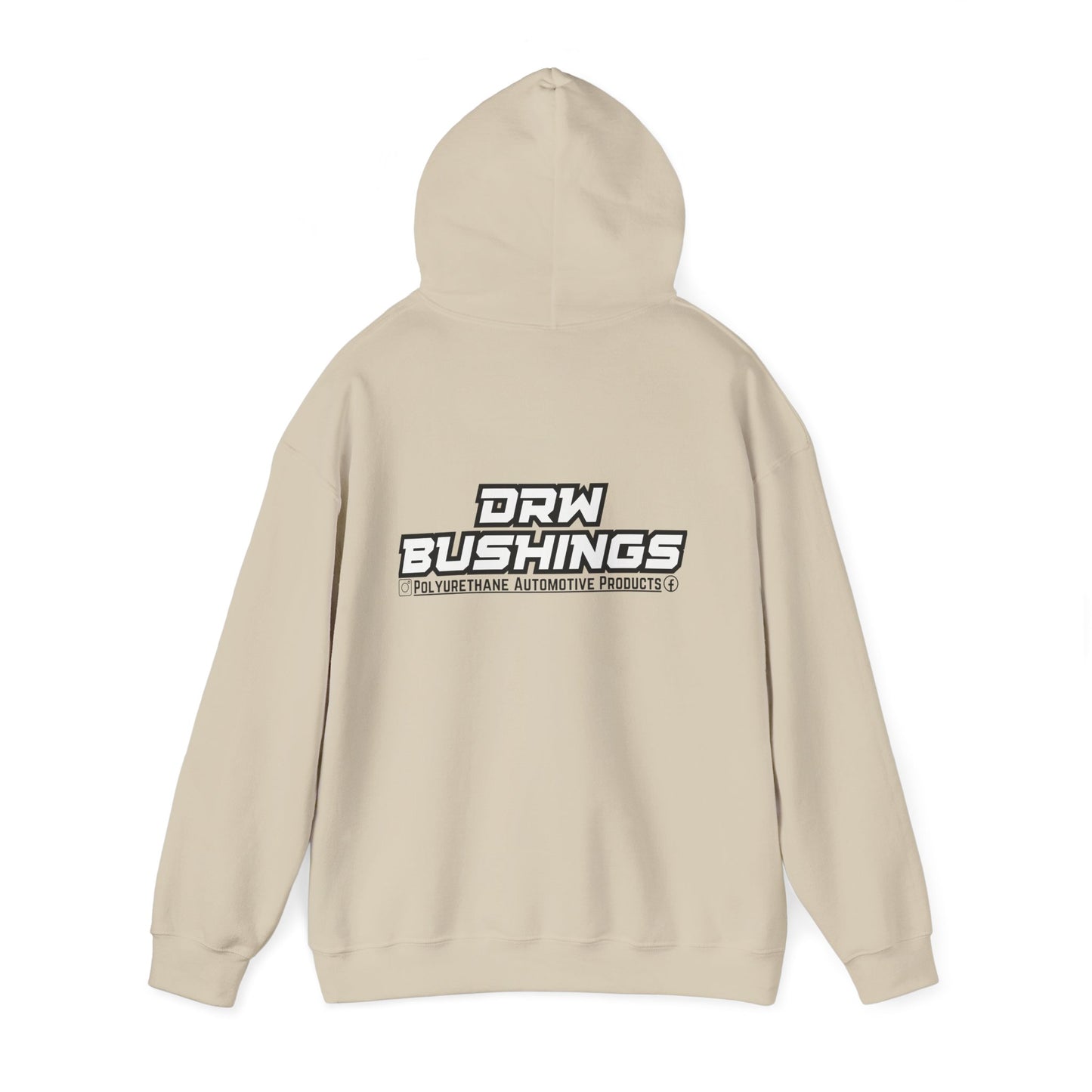 DRW. Front & Back Print.  Unisex Heavy Blend Hoodie