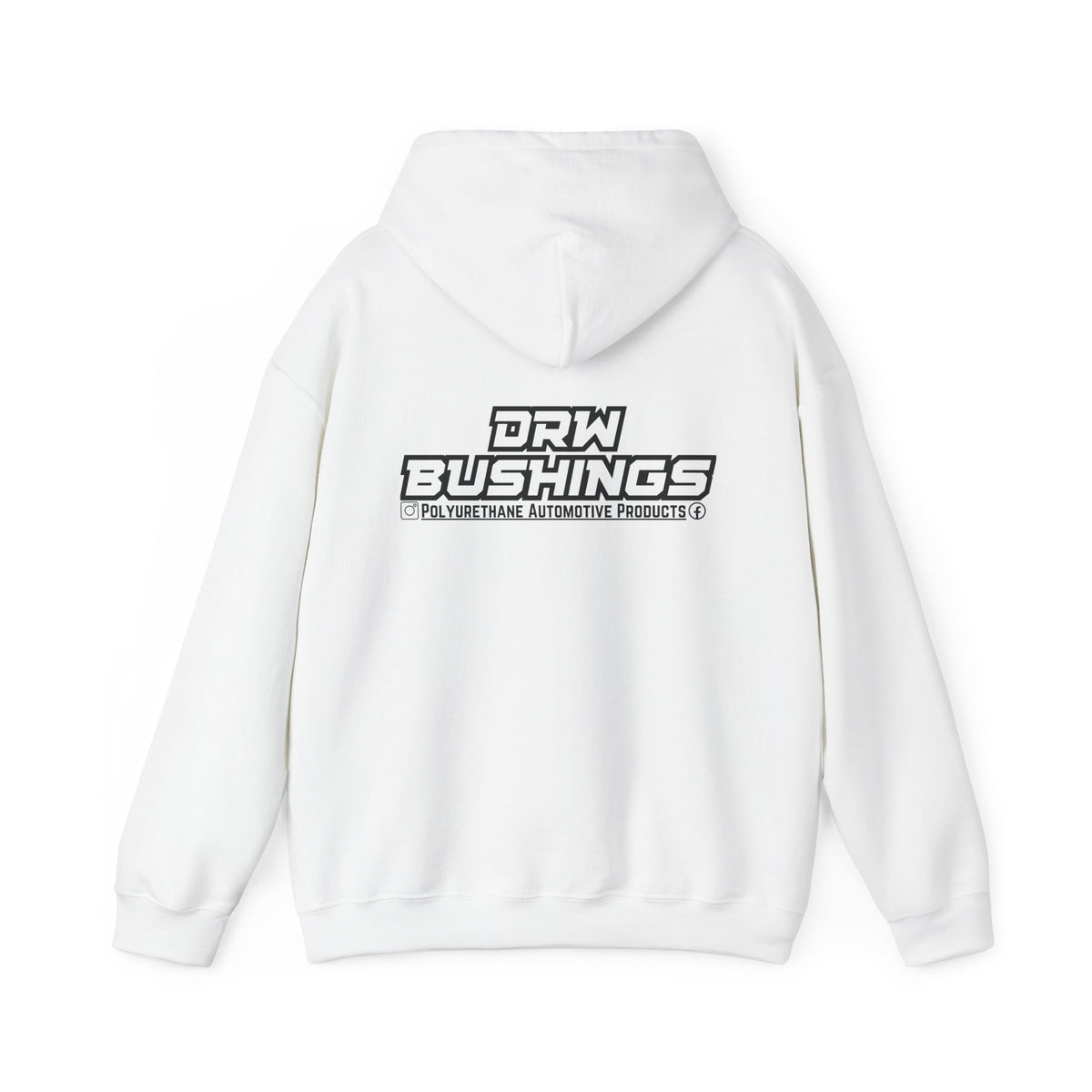 DRW. Front & Back Print.  Unisex Heavy Blend Hoodie