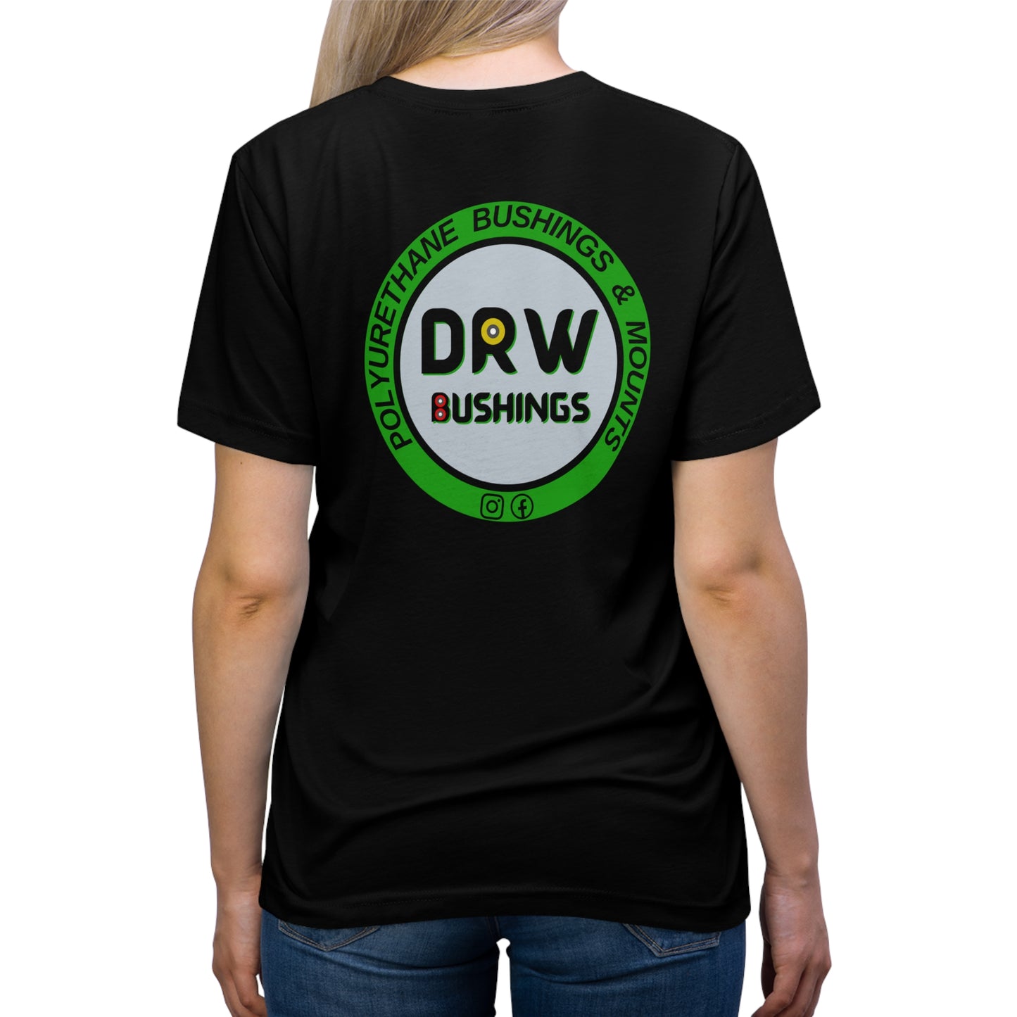 DRW Logo. Unisex Triblend Tee