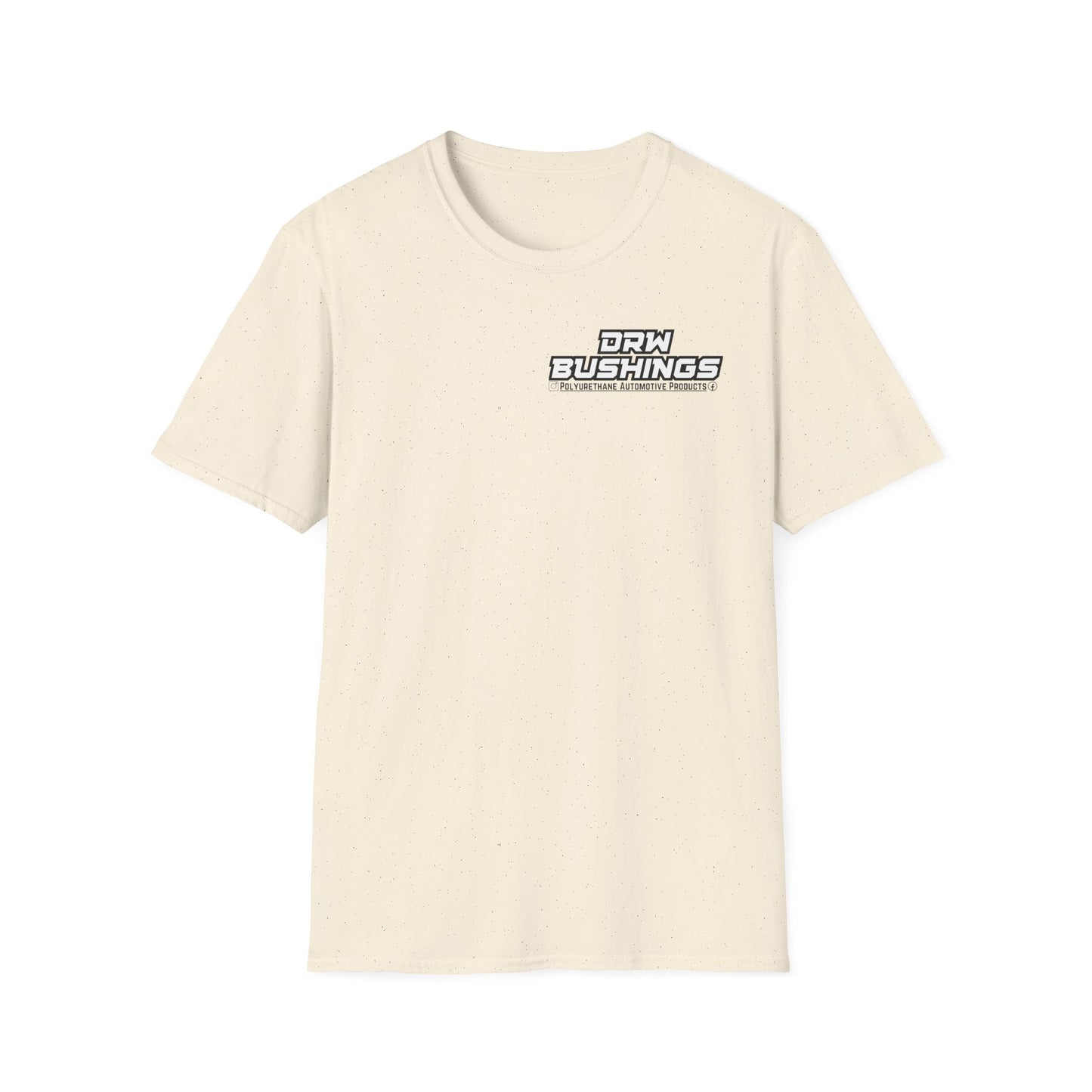 DRW Chest Print. Unisex Softstyle T-Shirt