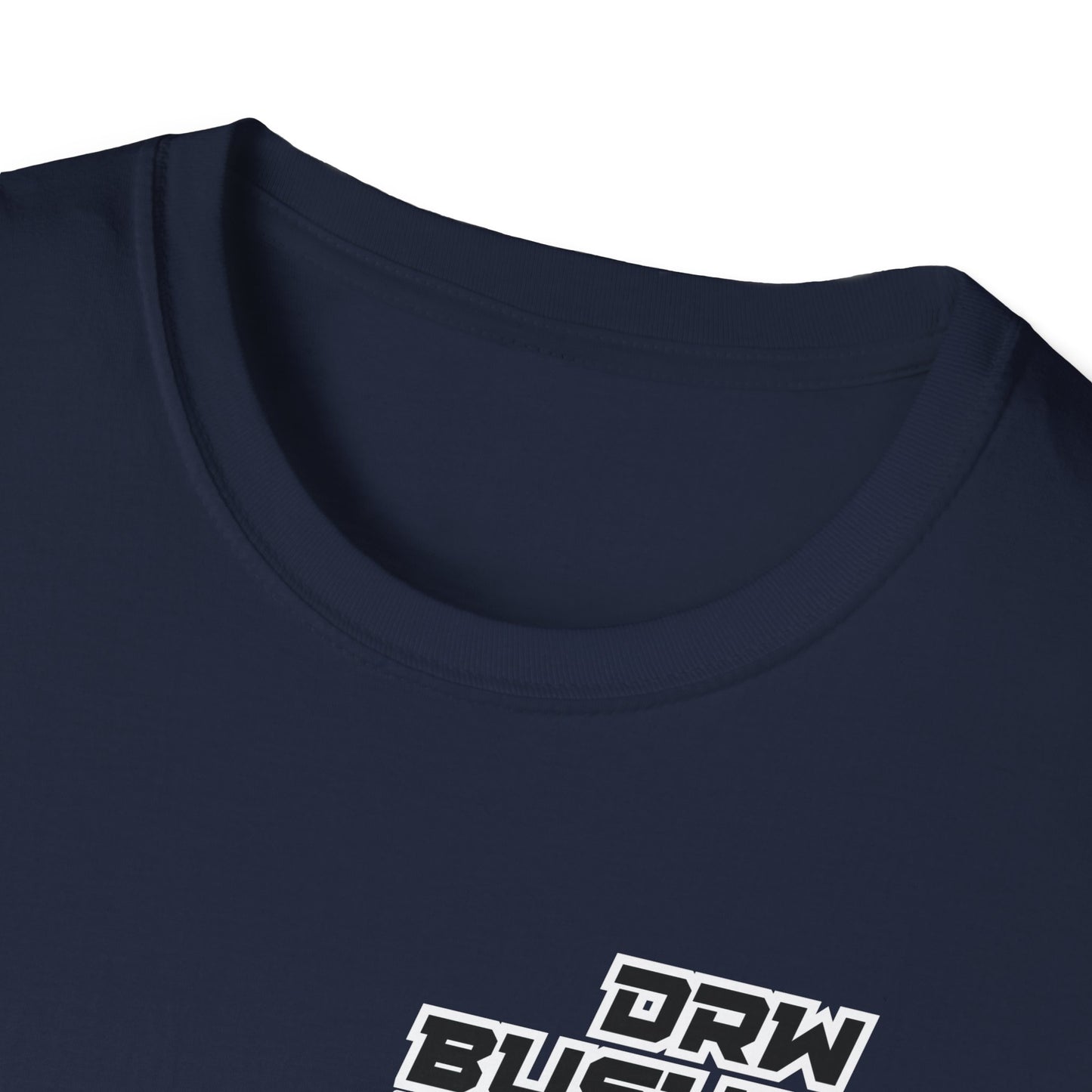 DRW Chest Print. Unisex Softstyle T-Shirt