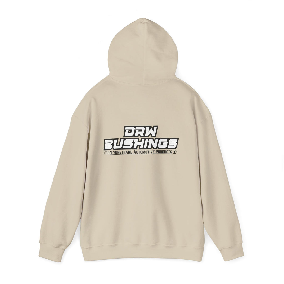 DRW. Front & Back Print.  Unisex Heavy Blend Hoodie