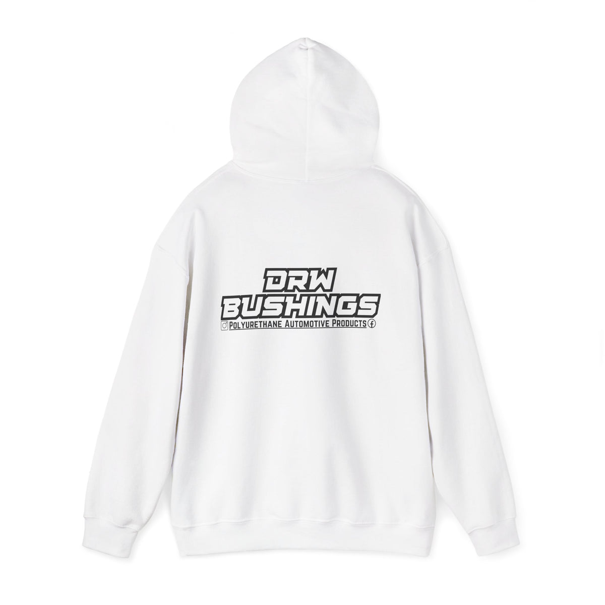 DRW. Front & Back Print.  Unisex Heavy Blend Hoodie