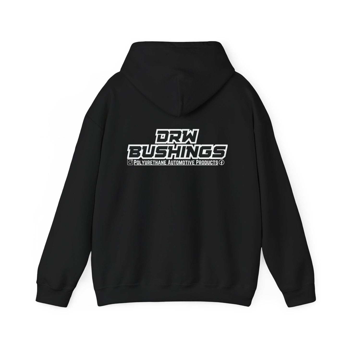 DRW. Front & Back Print.  Unisex Heavy Blend Hoodie