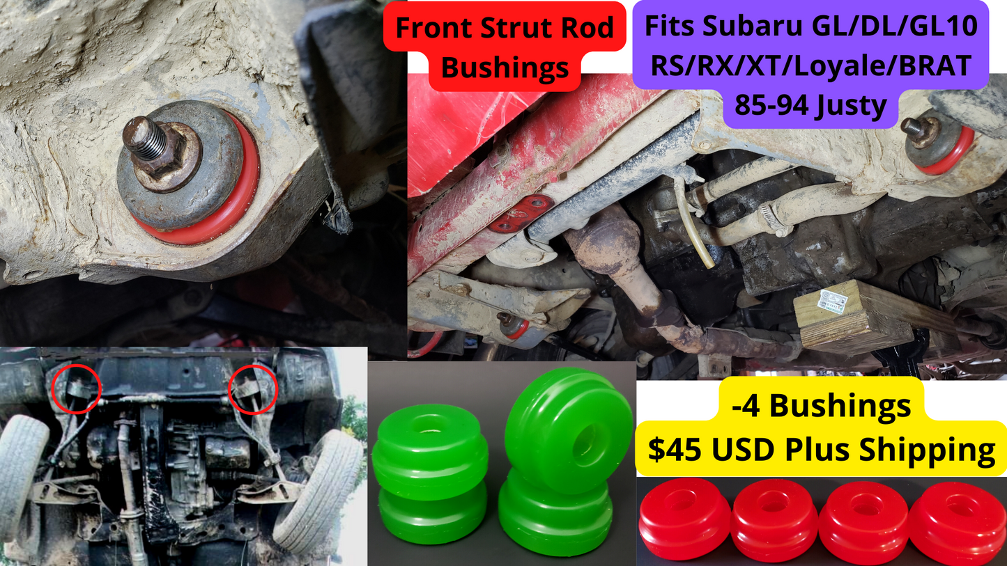 Subar RX. 4WD. Bushing Set. - 10% OFF