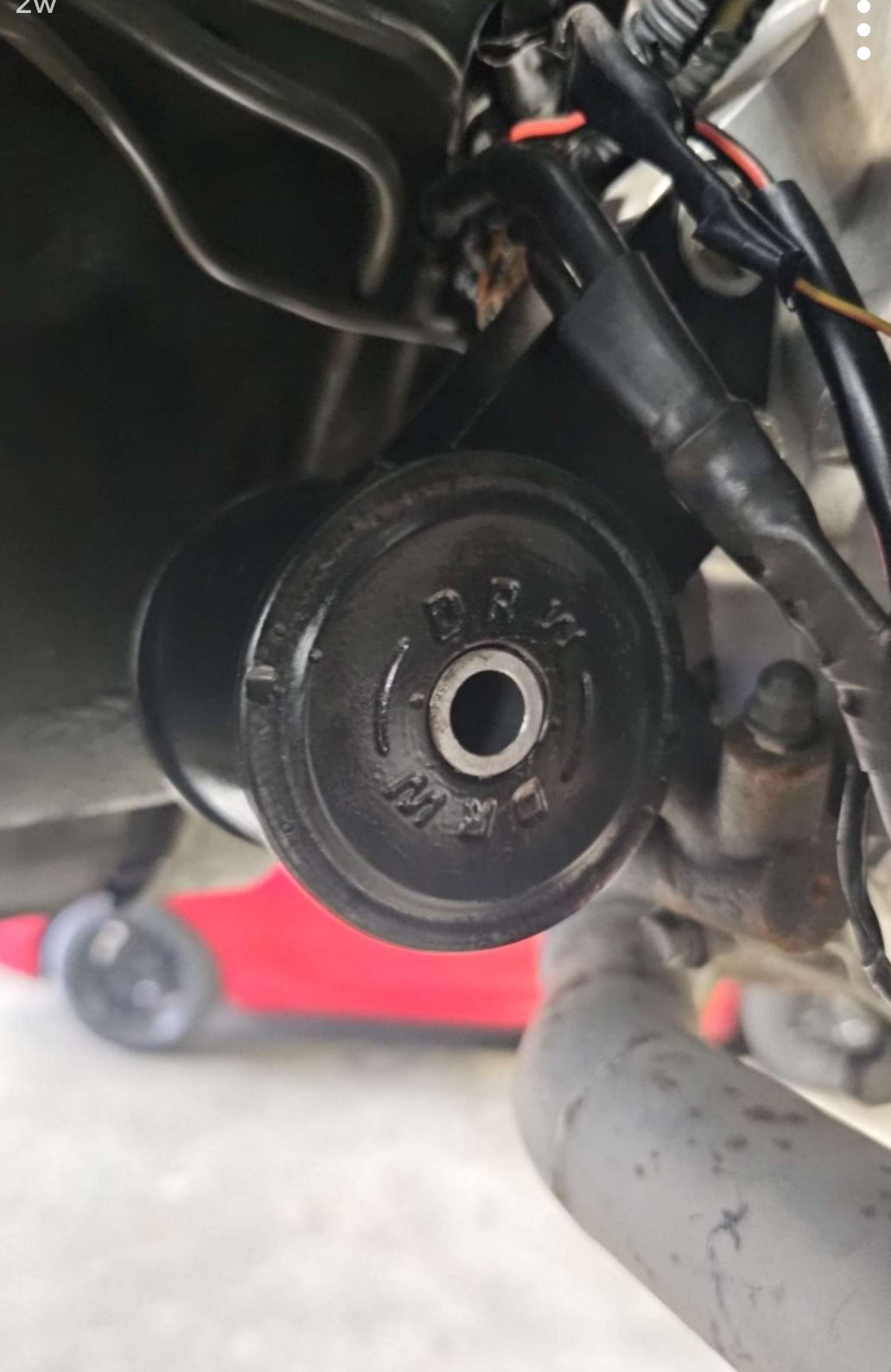J Swapped Miata Replacement Engine mount Bushings.