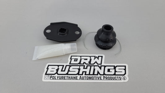 Shift Lever Socket & Boot Set. Subaru, EA82, 5 speed, 4WD/2WD. & 1st Gen Justy