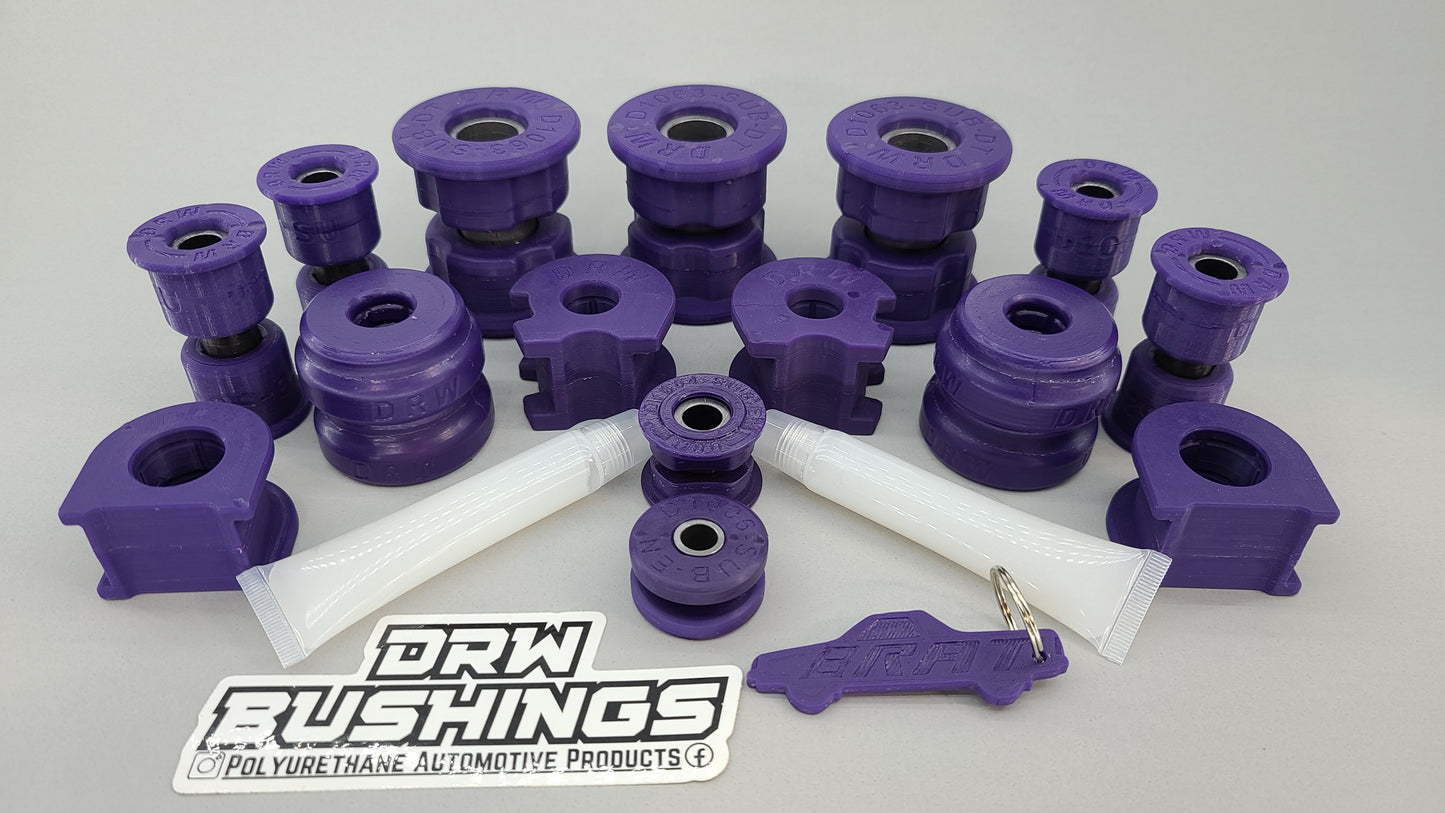 Photo may not depict the exact bushing set. See description for details
