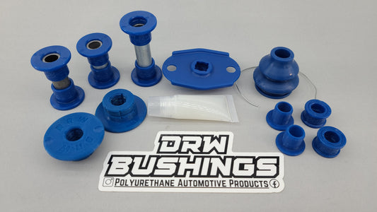 Subaru EA82, 5 speed, Dual-Range, 4WD Shift Linkage Bushing Set.  $10 OFF