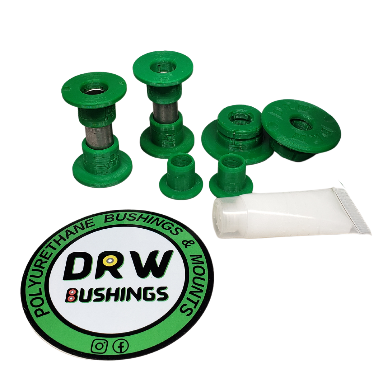 EA82, 5 speed, Single-Range 4WD, Shift Linkage Bushing Set.