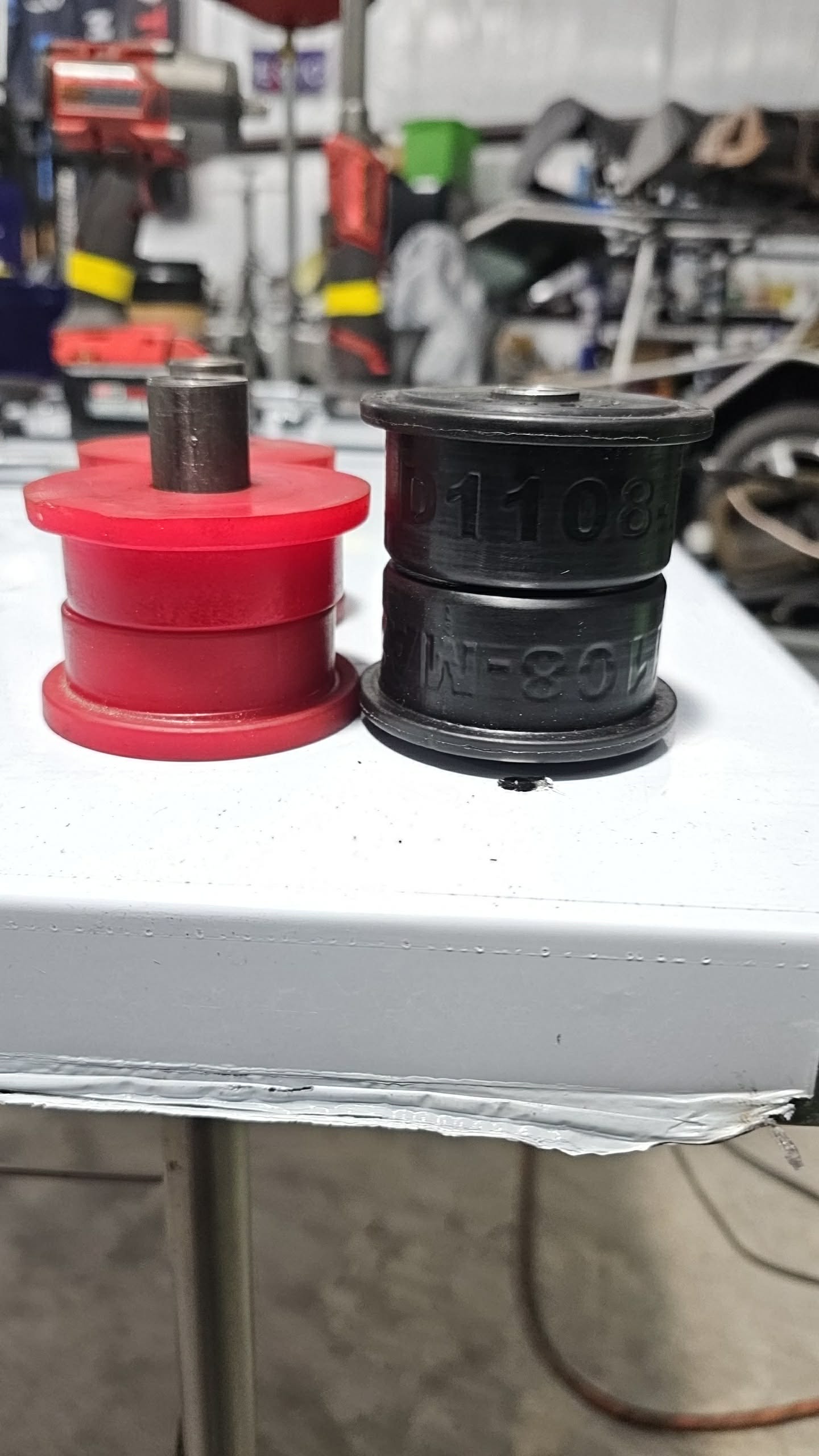 J Swapped Miata Replacement Engine mount Bushings.
