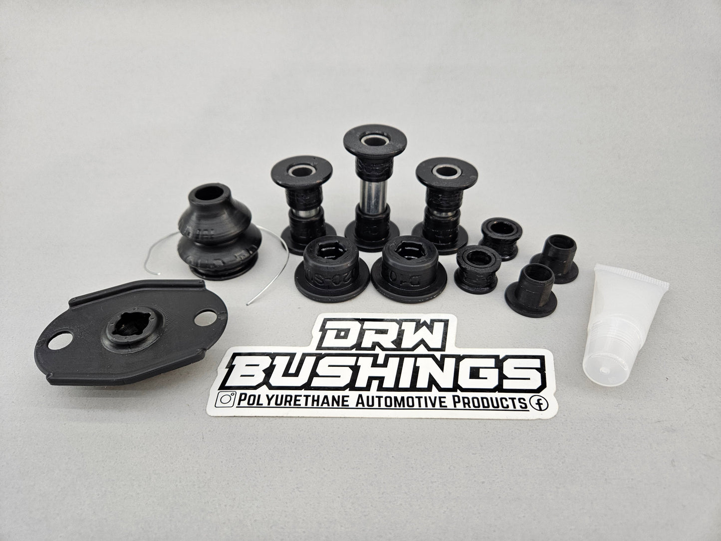 Subaru EA82, 5 speed, Dual-Range, 4WD Shift Linkage Bushing Set.  $10 OFF