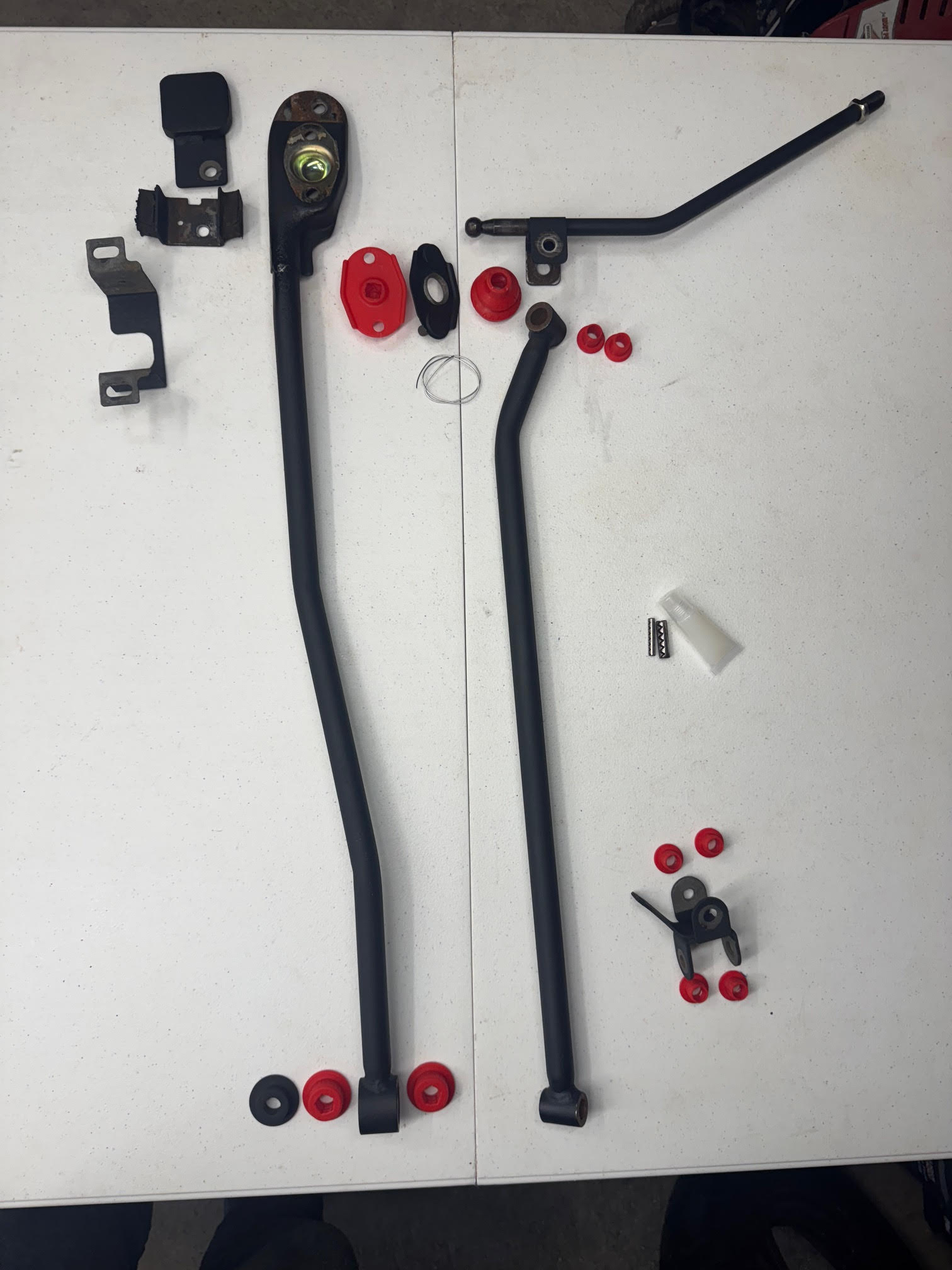 Only the items in the description are included