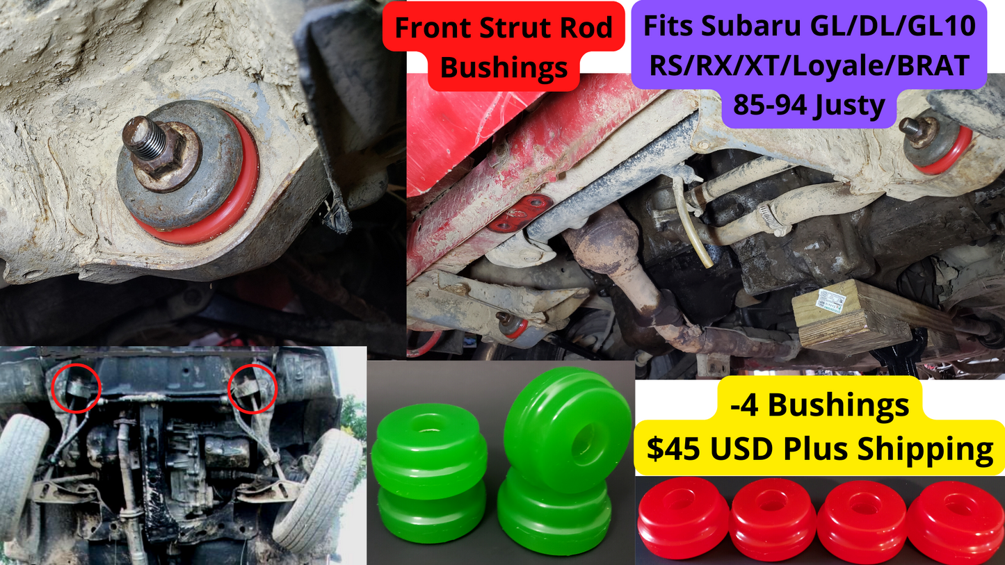 Subaru Front Strut/Tension/Leading Rod Bushings